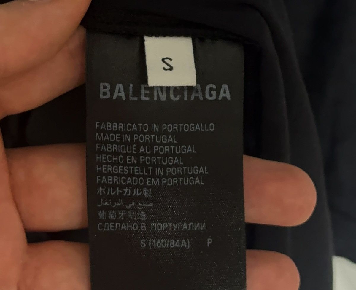 Balenciaga ✅ Balenciaga FRE STYLING TIPS Distressed Black T-Shirt S Size US S / EU 44-46 / 1 - 10 Thumbnail