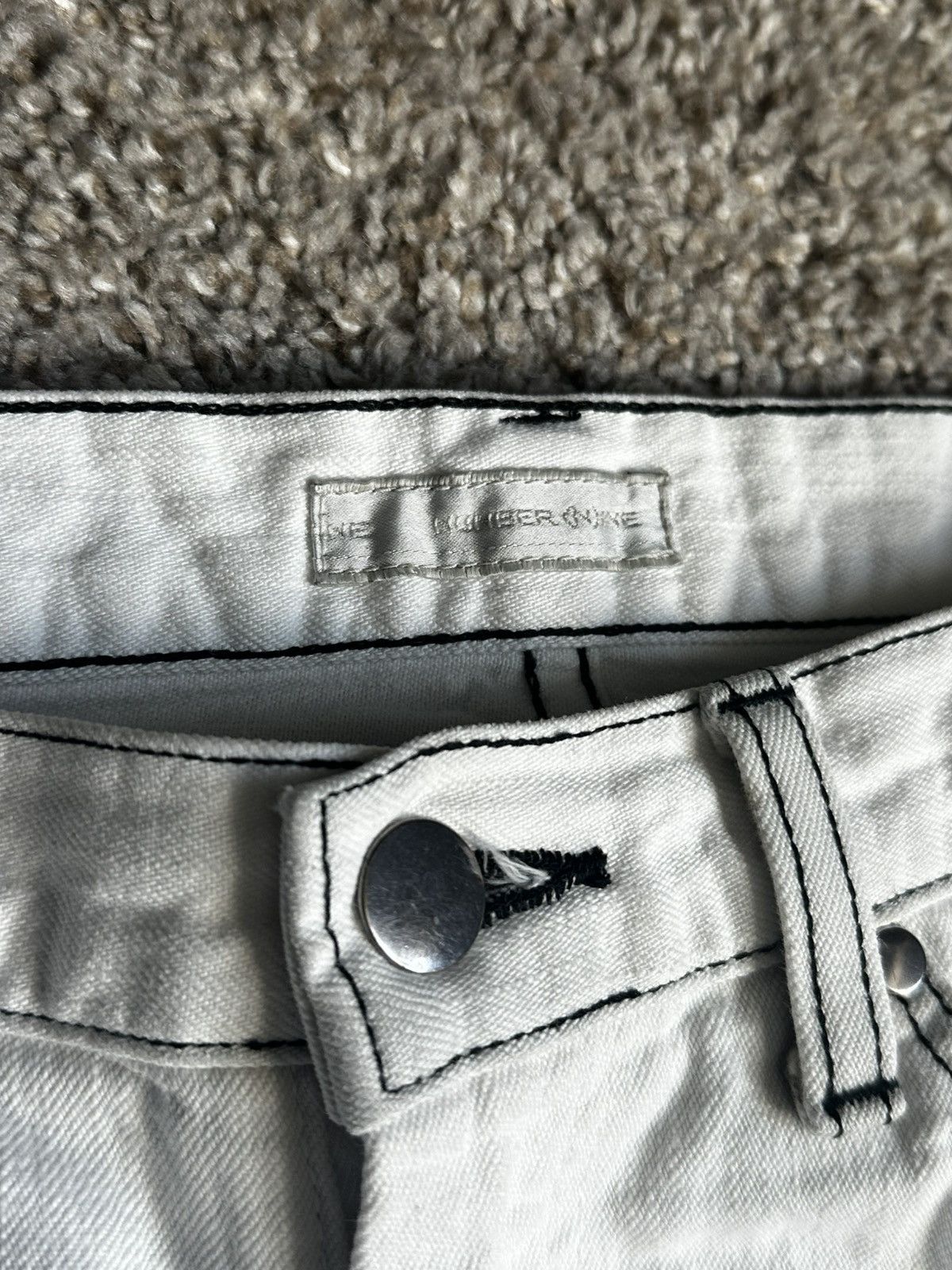 Number (N)ine Number (N)ine S/S02 “Modern Age” Denim Size US 32 / EU 48 - 6 Thumbnail