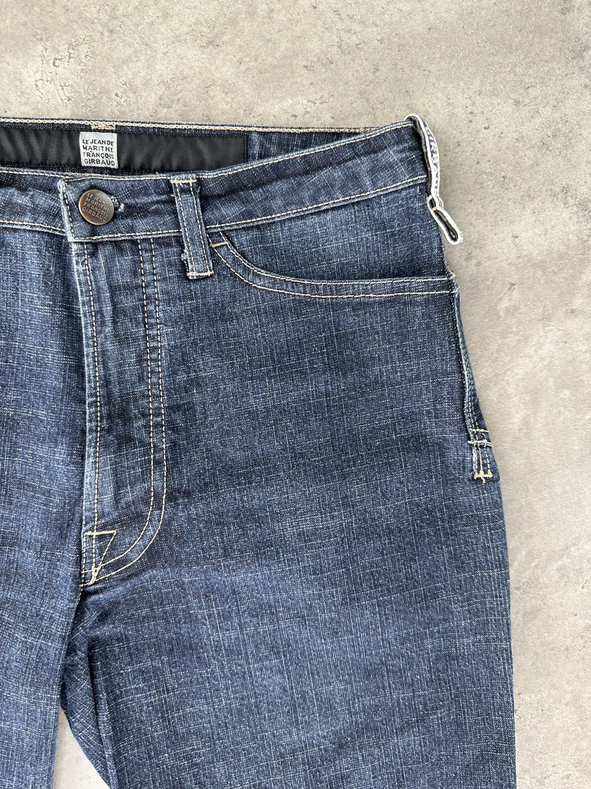 Marithe + Francois Girbaud Marithe Francois Gibraud Cropped Jeans Size 28" / US 6 / IT 42 - 3 Thumbnail