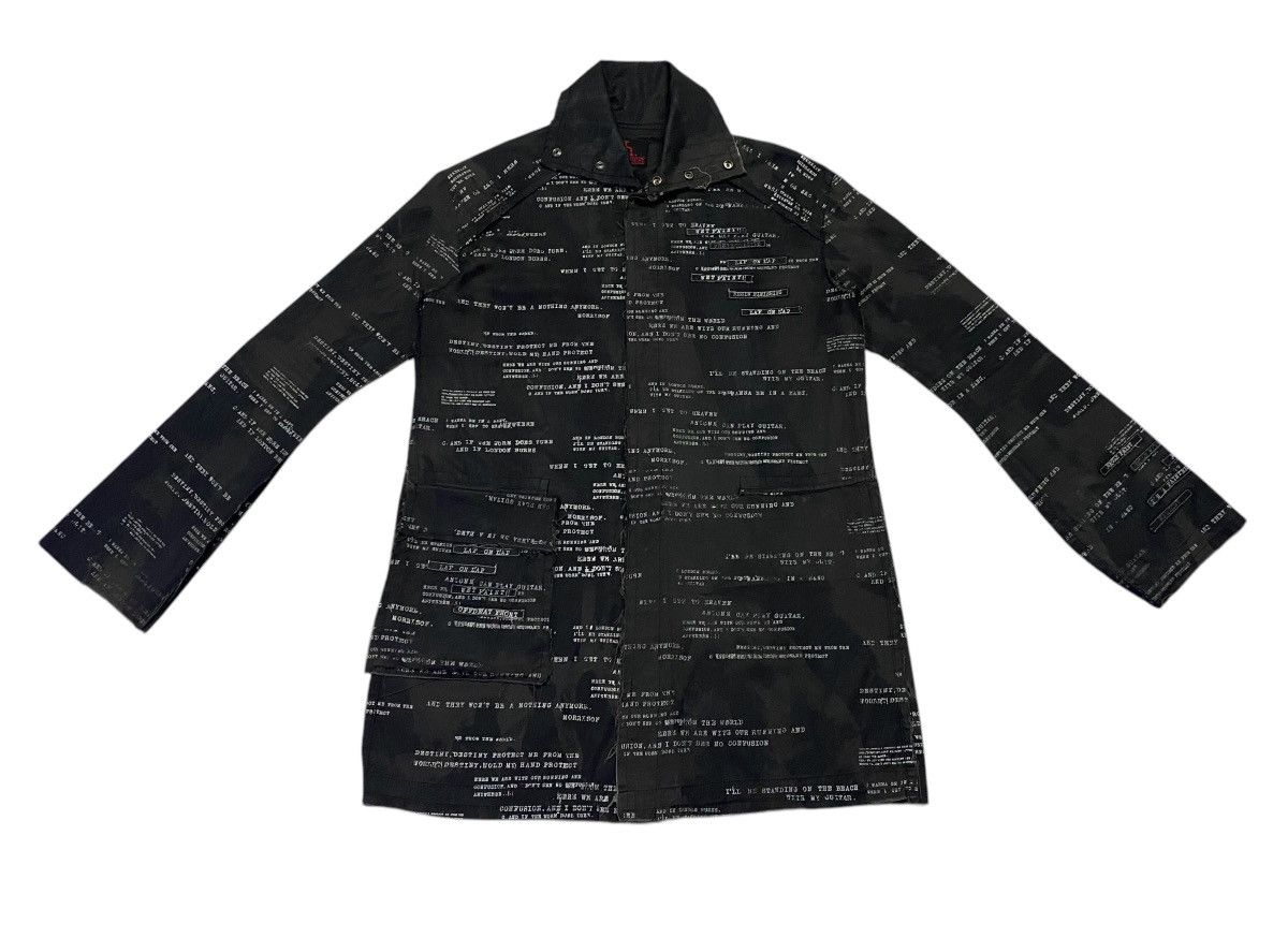 If Six Was Nine Vintage Anarchy With Frayed Seams Punk Jacket Size US L / EU 52-54 / 3 - 6 Thumbnail