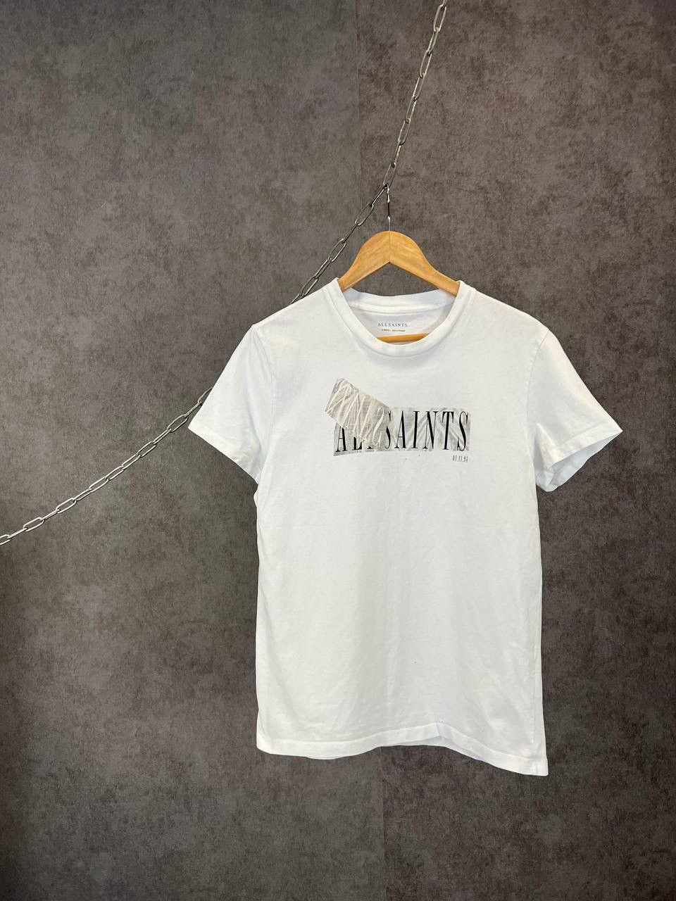 Allsaints Allsaints center logo tee Size US XS / EU 42 / 0 - 1 Thumbnail