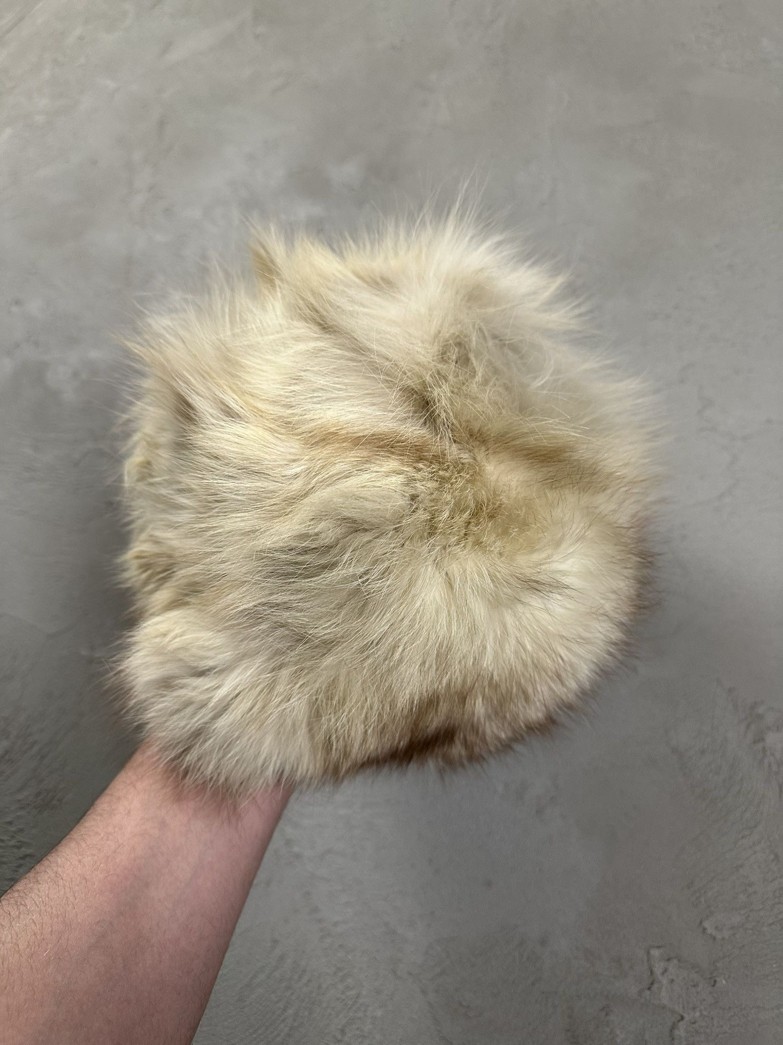 Vintage 80s Vintage Real Fur Soviet Slavic Hat Size ONE SIZE - 5 Thumbnail