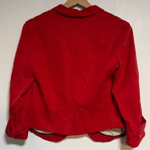 Other Cartonnier Red Velvet Blazer Women’s Size 2 Size XS / US 0-2 / IT 36-38 - 5 Thumbnail