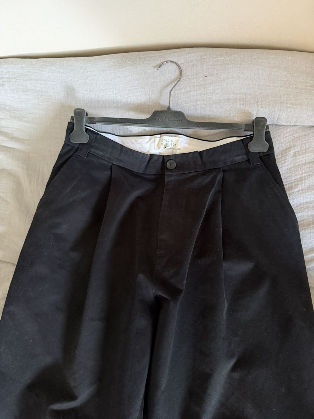 Studio Nicholson Studio Nicholson Sorte Pant Size US 34 / EU 50 - 6 Thumbnail