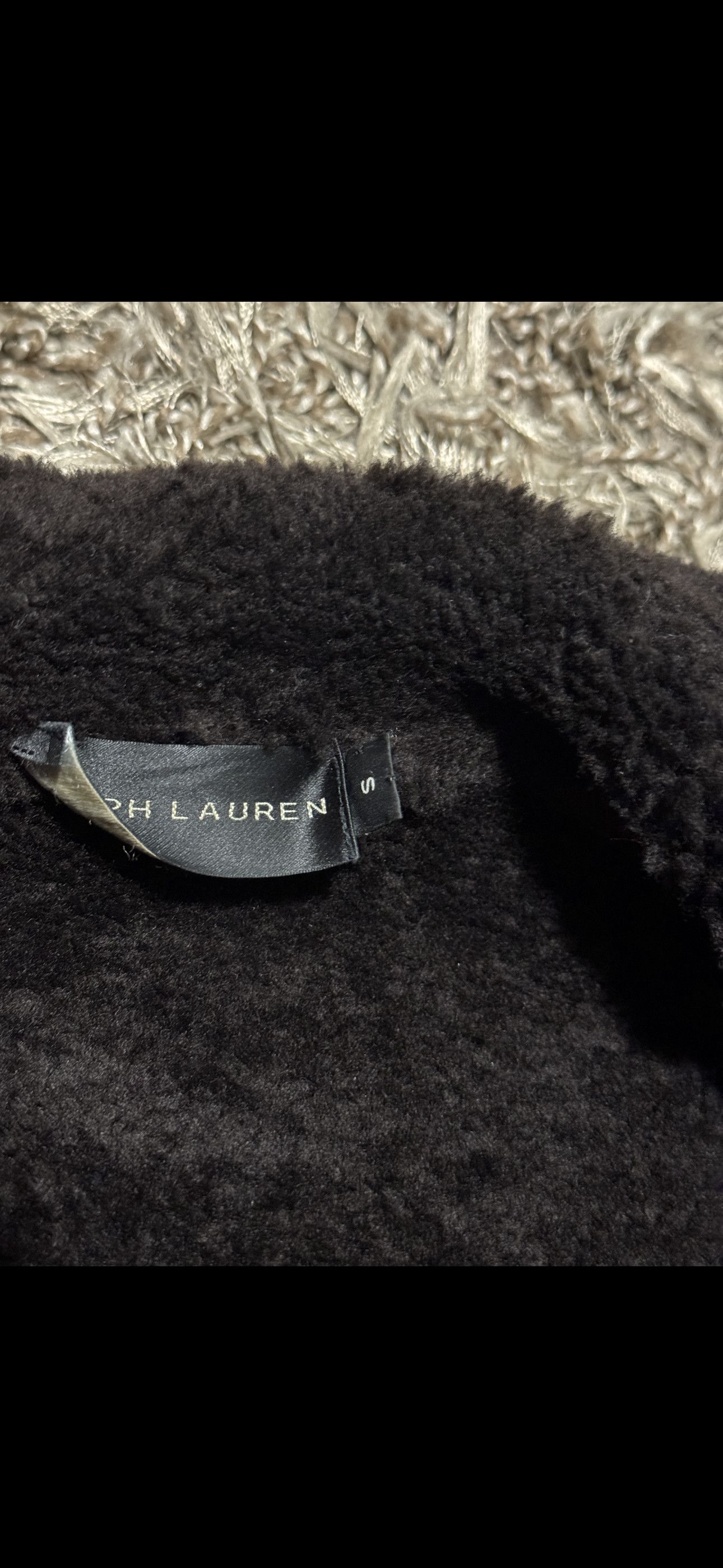 Ralph Lauren Black Label Biker Lamb suede and Shearling Leather Jacket Size US S / EU 44-46 / 1 - 9 Thumbnail