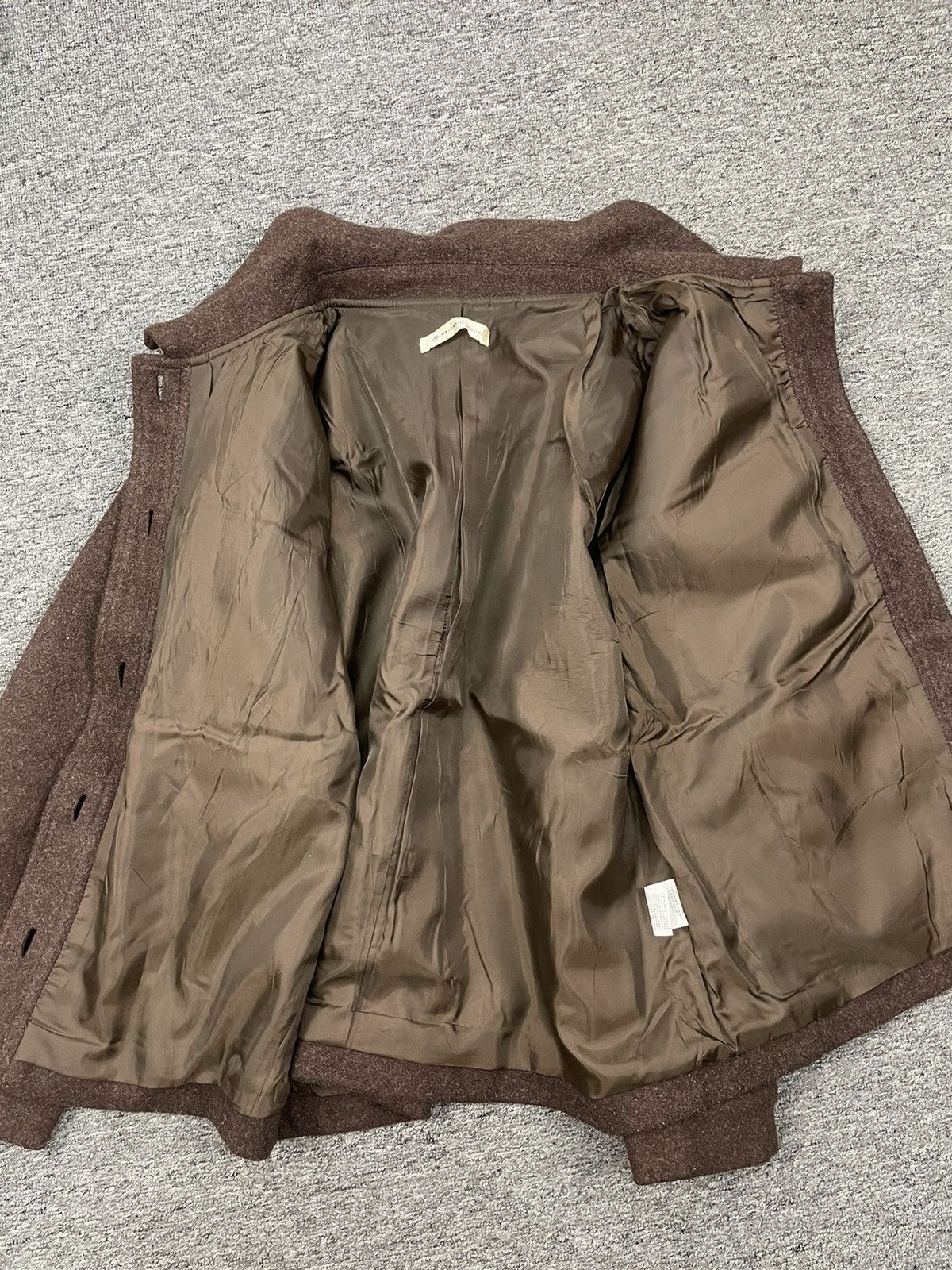 Japanese Brand Majestic Legon Brown Wool Shirt Double Pocket Jacket Size US M / EU 48-50 / 2 - 8 Thumbnail