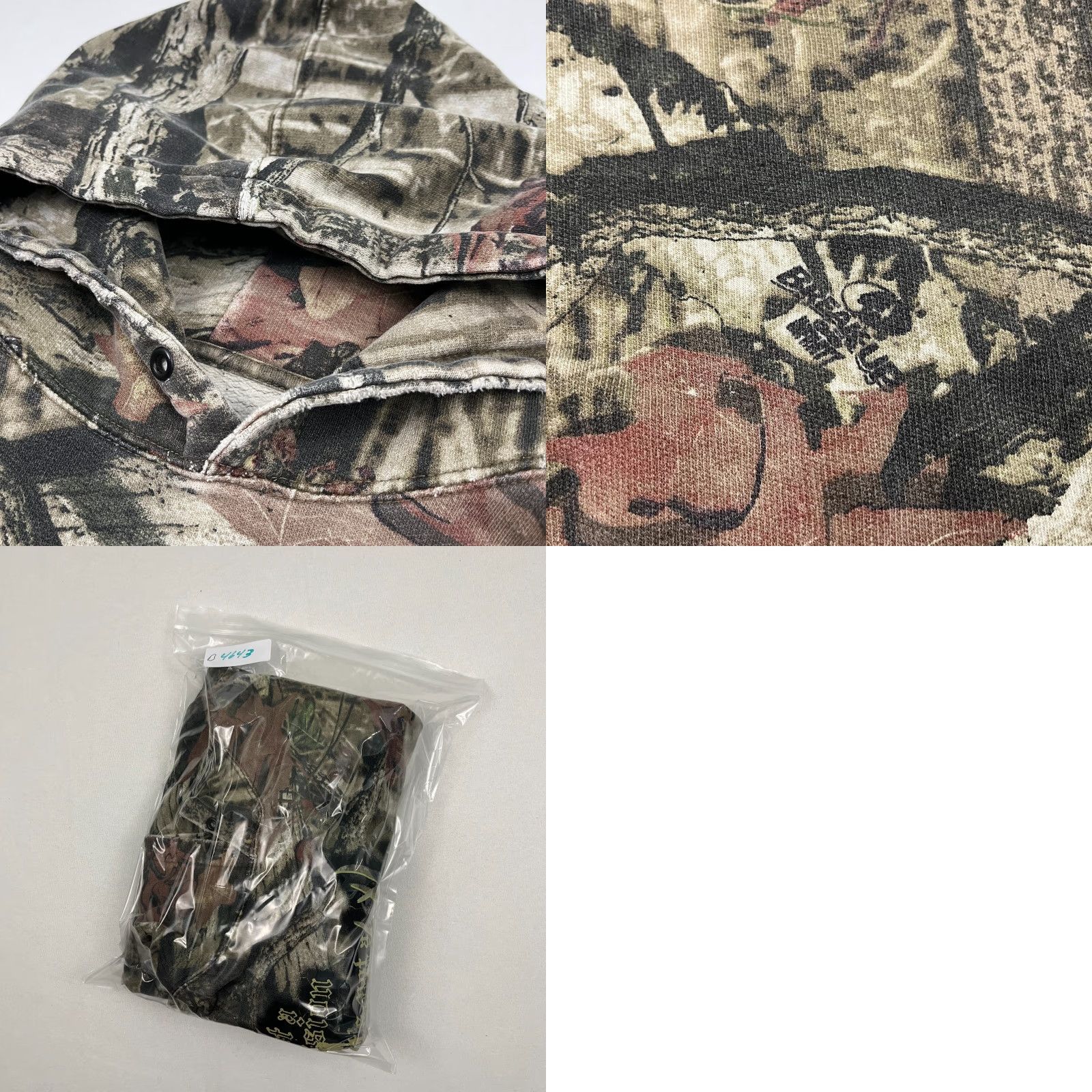Vintage Russell Hoodie Mens L Y2K Woodstalker Mossy Oak Breakup Infinity Camo Sweatshirt Size US L / EU 52-54 / 3 - 8 Thumbnail
