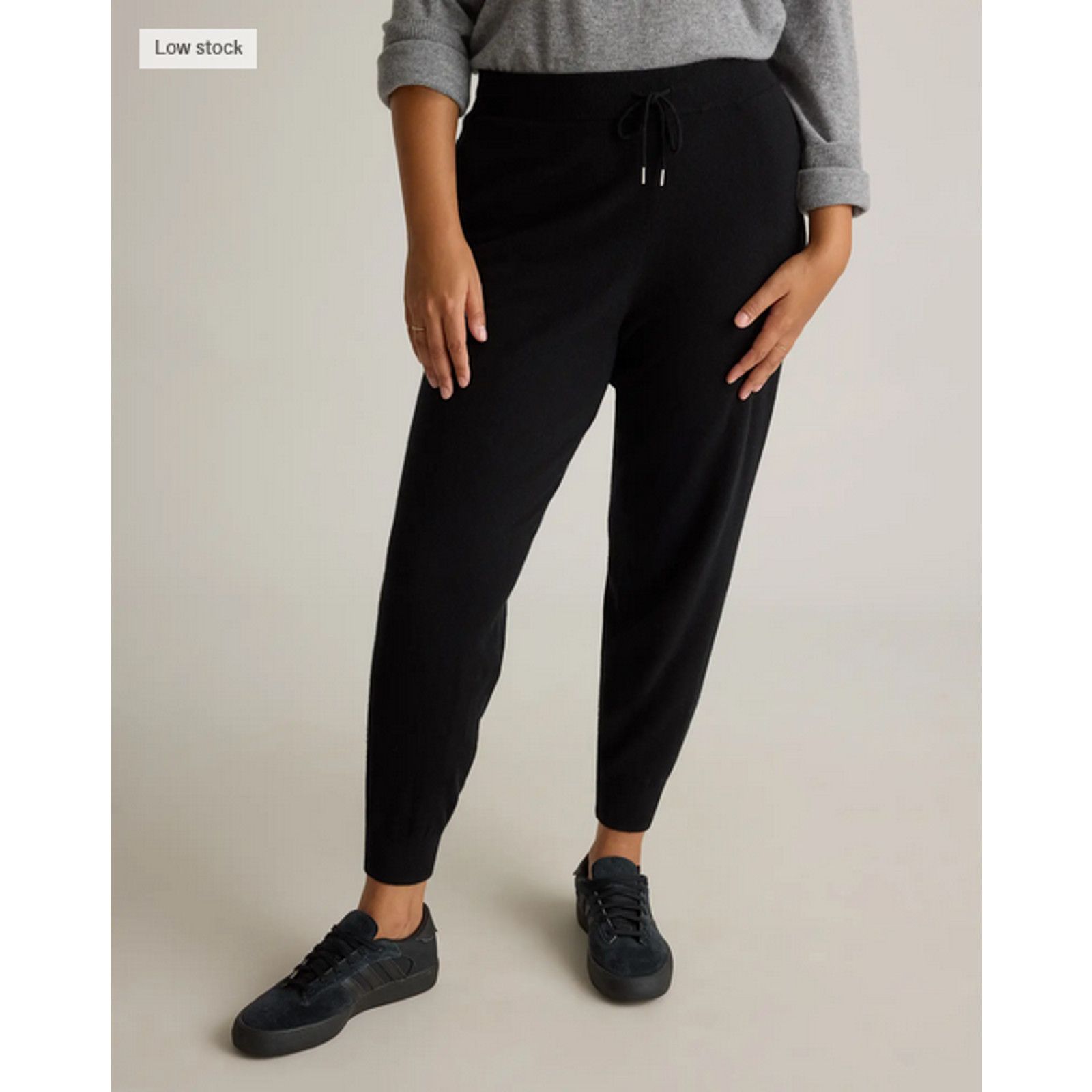 Quince Quince Mongolian Cashmere Sweatpants Navy S NWT Size 34" / US 12 / IT 48 - 3 Thumbnail