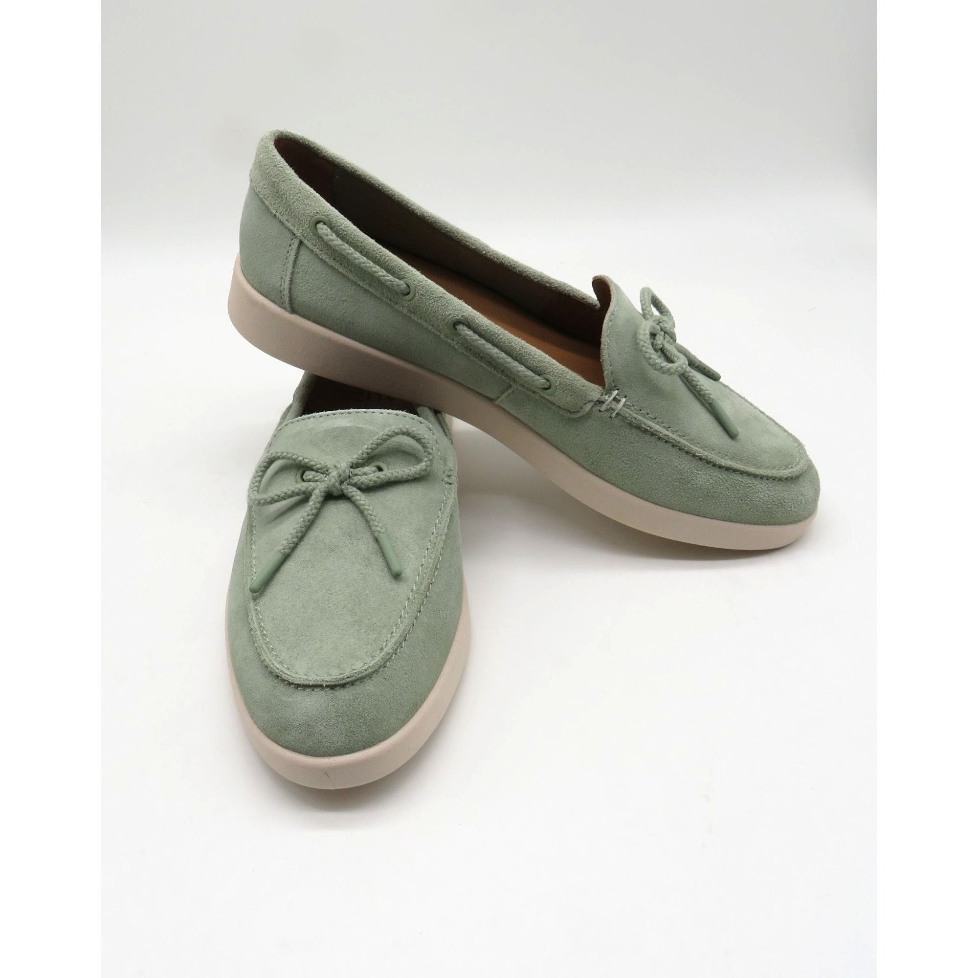 Naturalizer Naturalizer Keelboat Women's Green Suede Boat Shoes 9.5 NEW Size US 9.5 / IT 39.5 - 4 Thumbnail