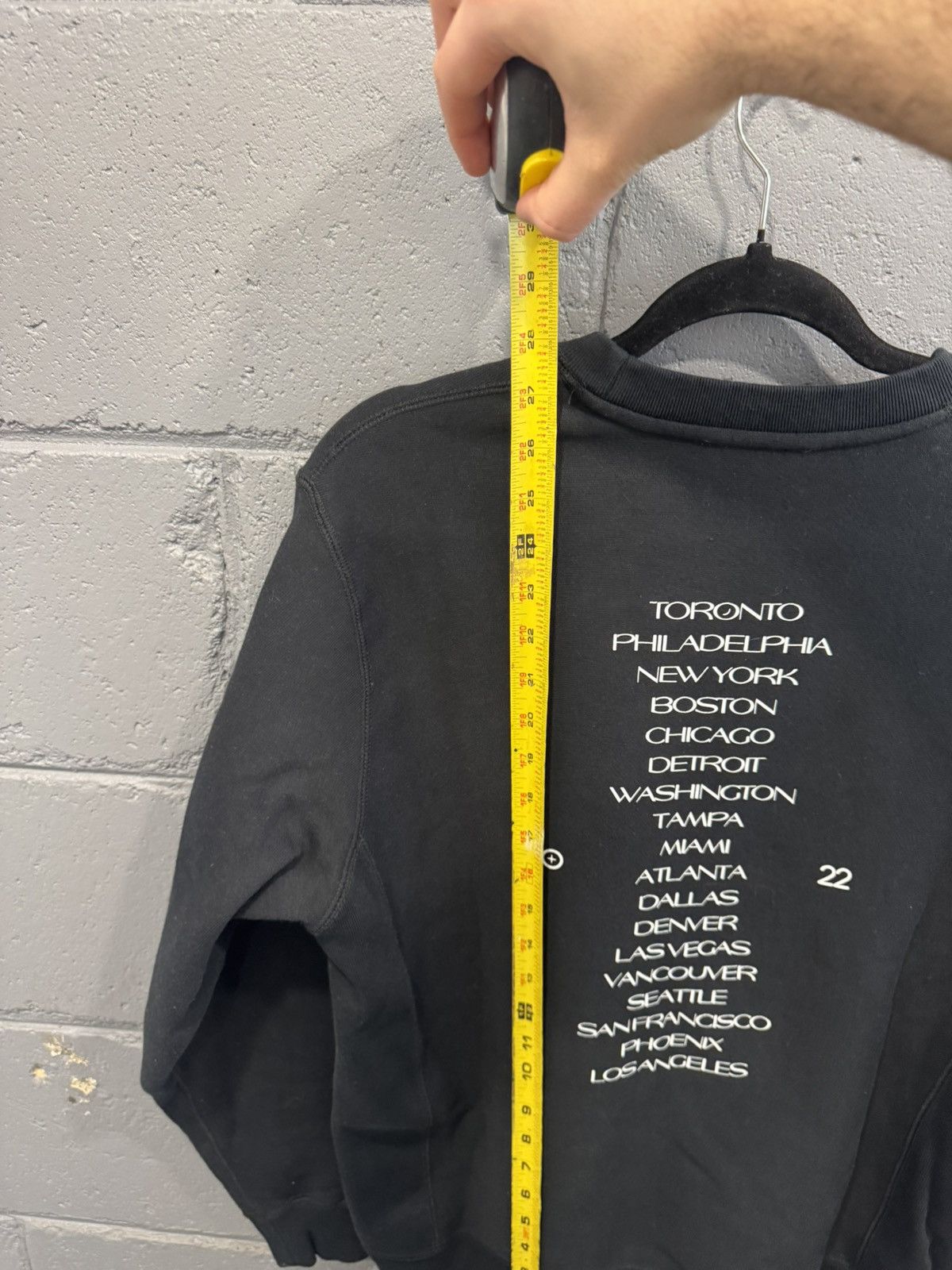The Weeknd The Weeknd 2022 After Hours Tour Sweatshirt Crewneck Size US M / EU 48-50 / 2 - 4 Thumbnail