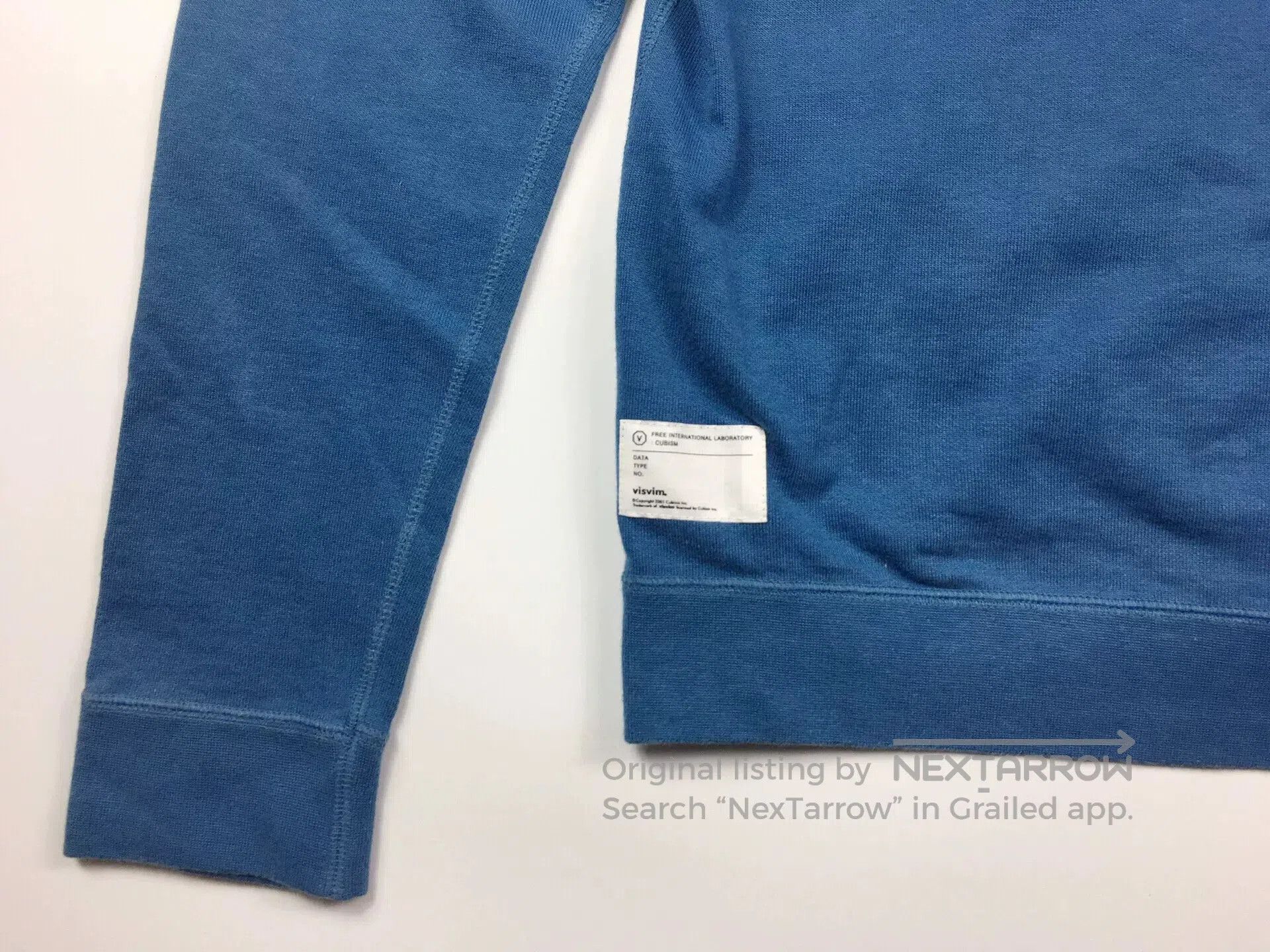 Visvim visvim indigo dyed zip-up hoodie. Size US M / EU 48-50 / 2 - 6 Thumbnail