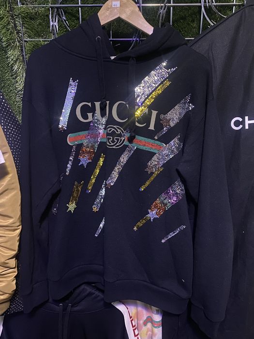 Gucci shooting hot sale star hoodie