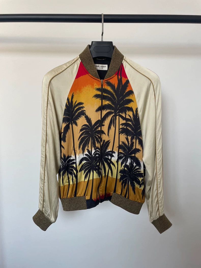Saint Laurent Paris Saint Laurent Paris 16 SS coconut tree jacket Size US S / EU 44-46 / 1 - 1 Thumbnail