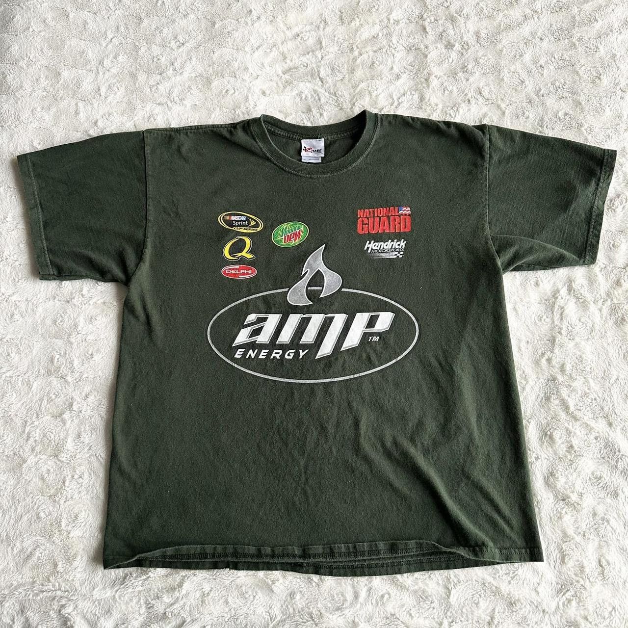 Chase Authentics Nascar Shirt Tee Mens XL Dale Earnhardt Jr 88 Amp Mountain Size US XL / EU 56 / 4 - 1 Thumbnail