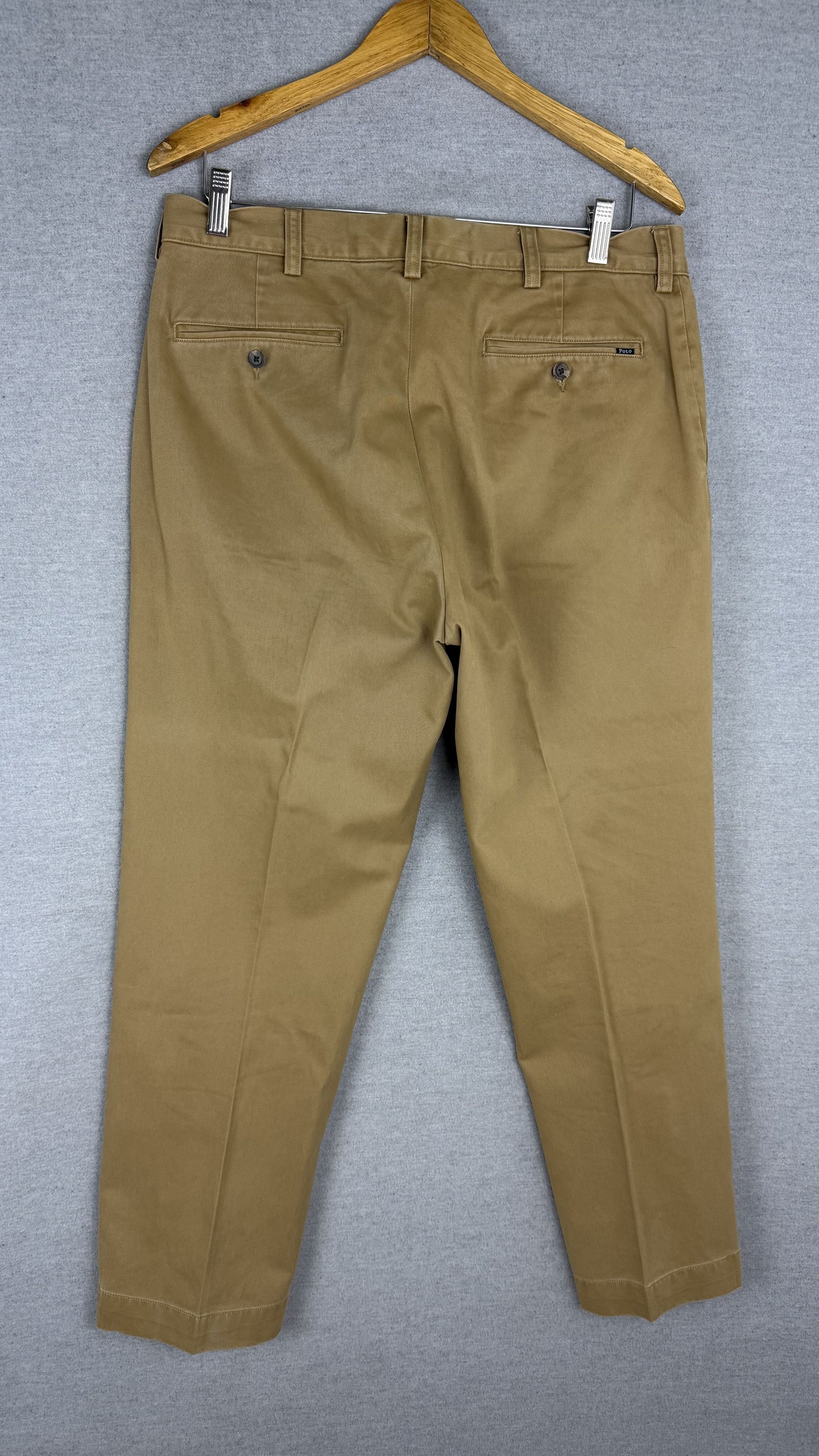 Polo Ralph Lauren Polo Ralph Lauren Classic Fit Chino Pants Mens 32x28 Khaki Size US 32 / EU 48 - 2 Thumbnail