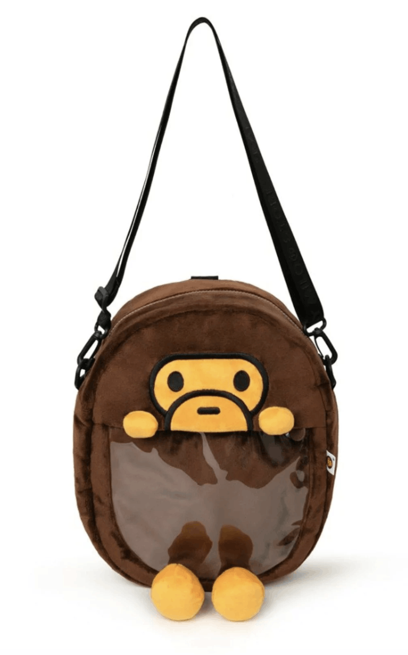 Bape BABY MILO SMALL CROSS BAG Size ONE SIZE - 1 Thumbnail