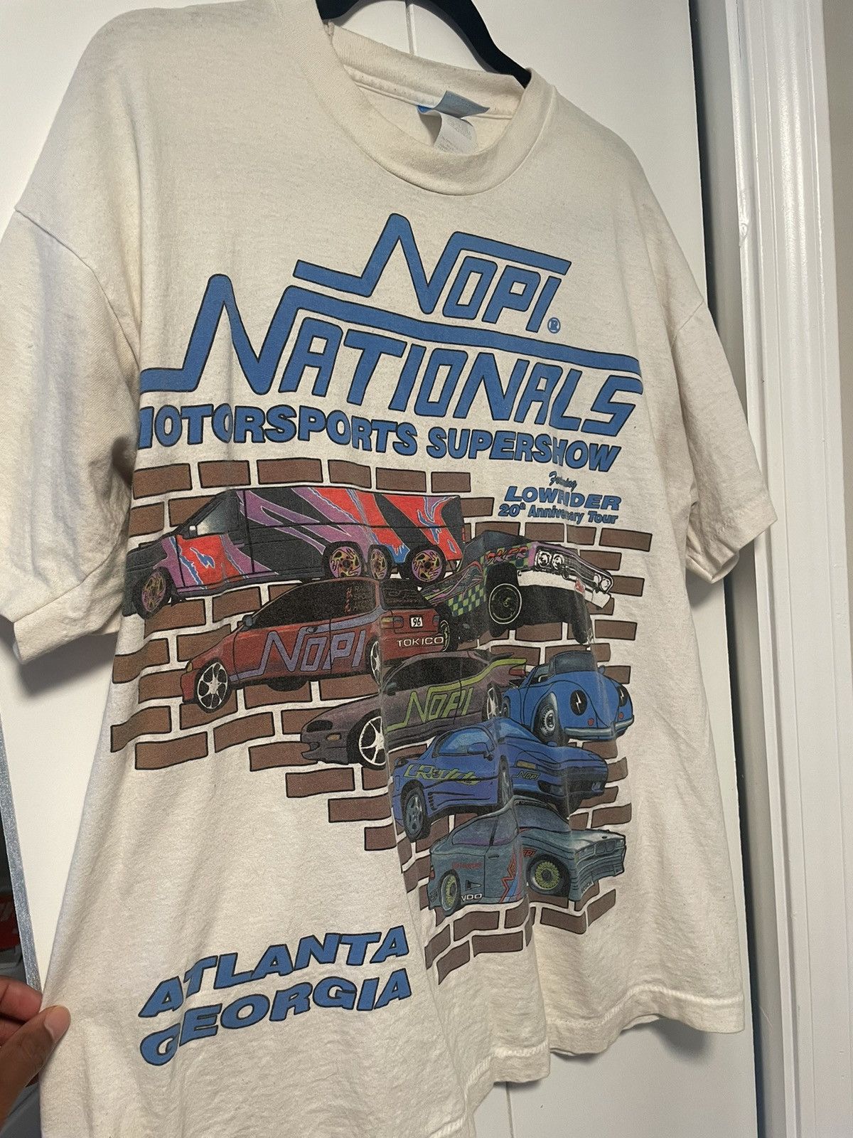 Vintage Vintage Racing Tee nopi nationals Size US XL / EU 56 / 4 - 2 Thumbnail