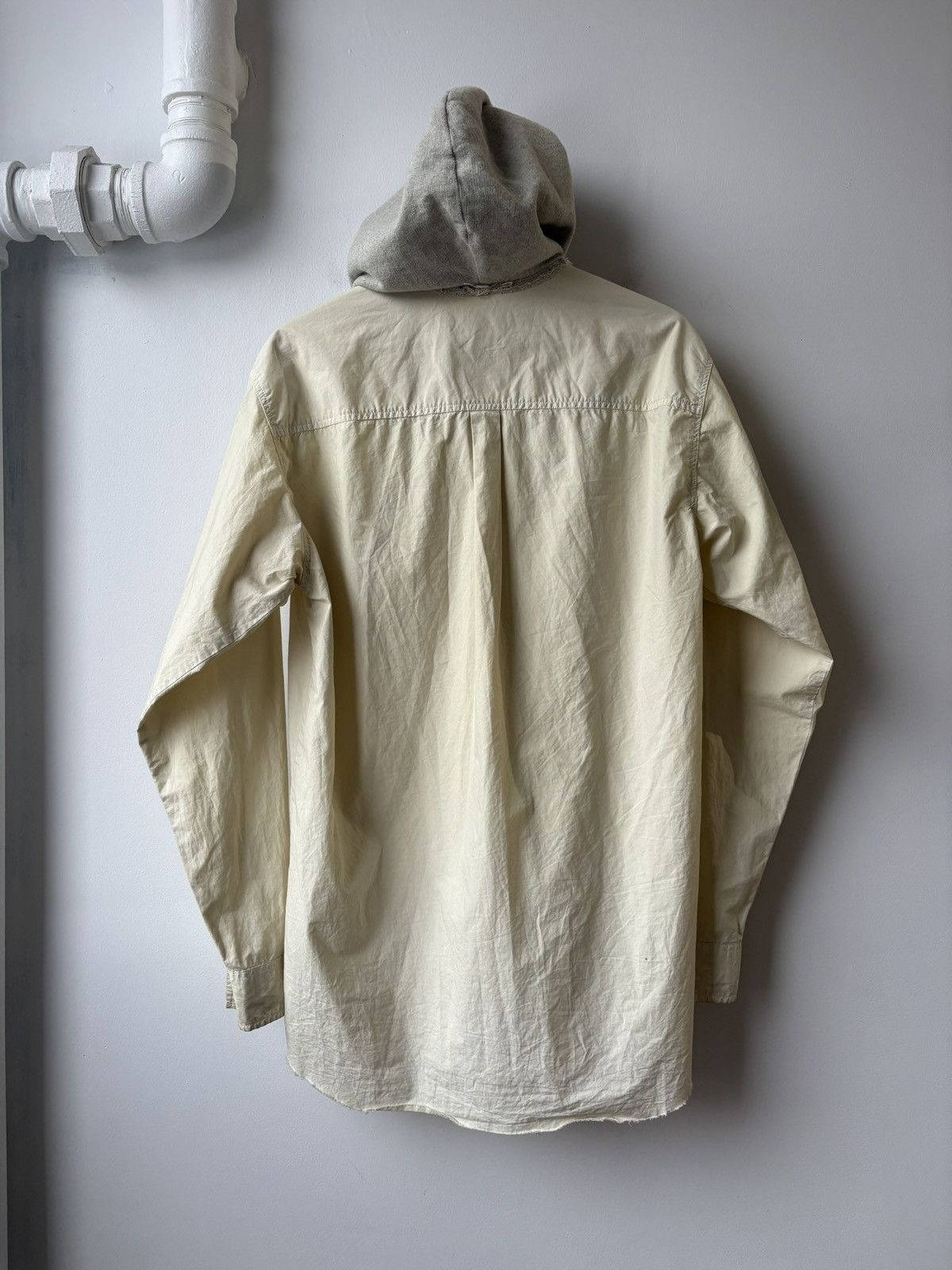 Raf Simons Raf Simons AW02-03 "Virginia Creeper" Deep Hooded Shirt Size US S / EU 44-46 / 1 - 2 Thumbnail