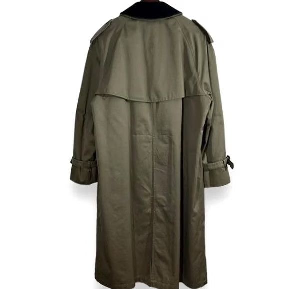 Bill Blass Vintage Bill Blass Trench Coat Mens M, Gray 90s Size US M / EU 48-50 / 2 - 2 Thumbnail