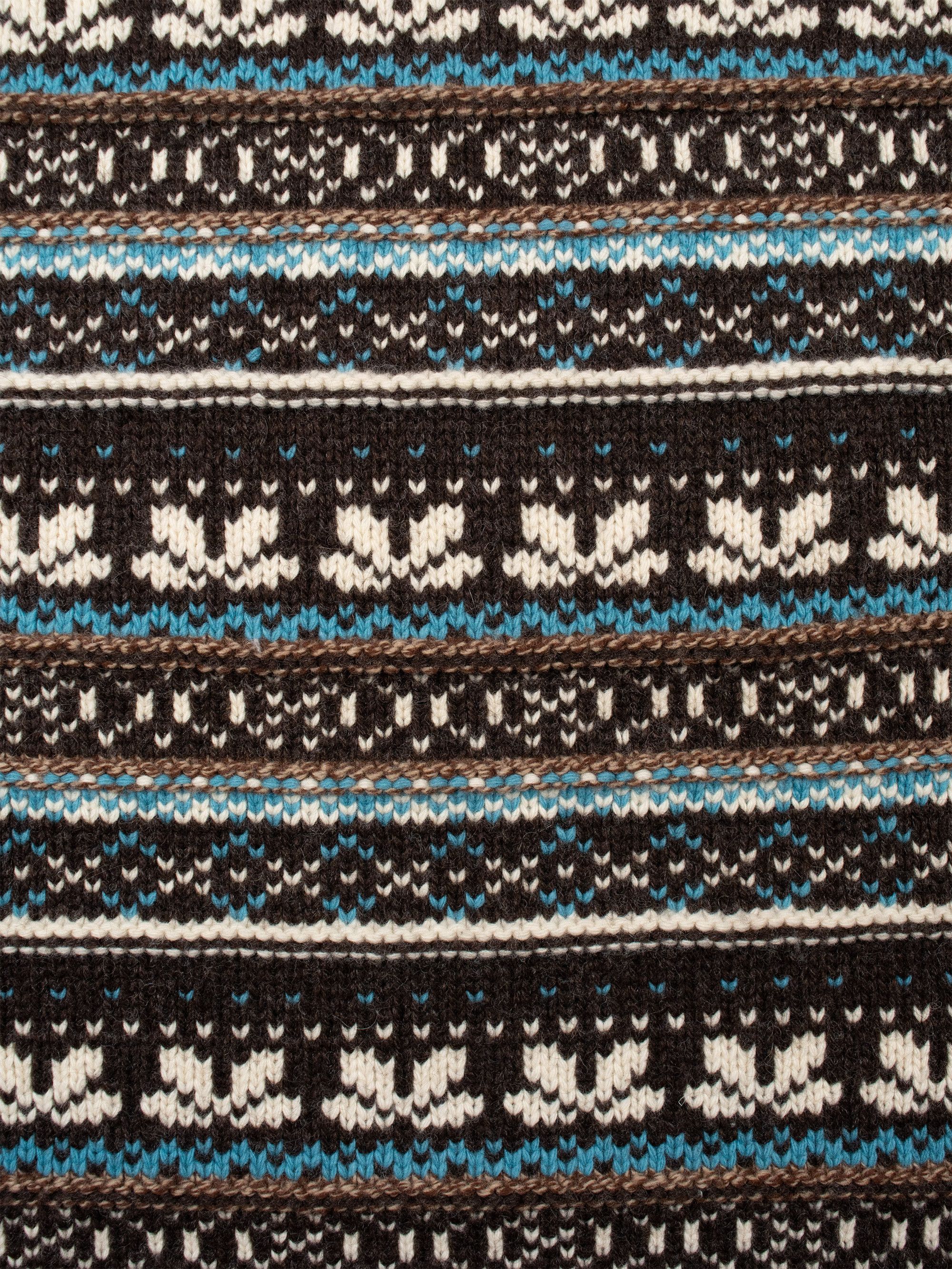 Junya Watanabe Junya Watanabe MAN - A/W 2003 - fair isle wool sweater Size US S / EU 44-46 / 1 - 4 Thumbnail