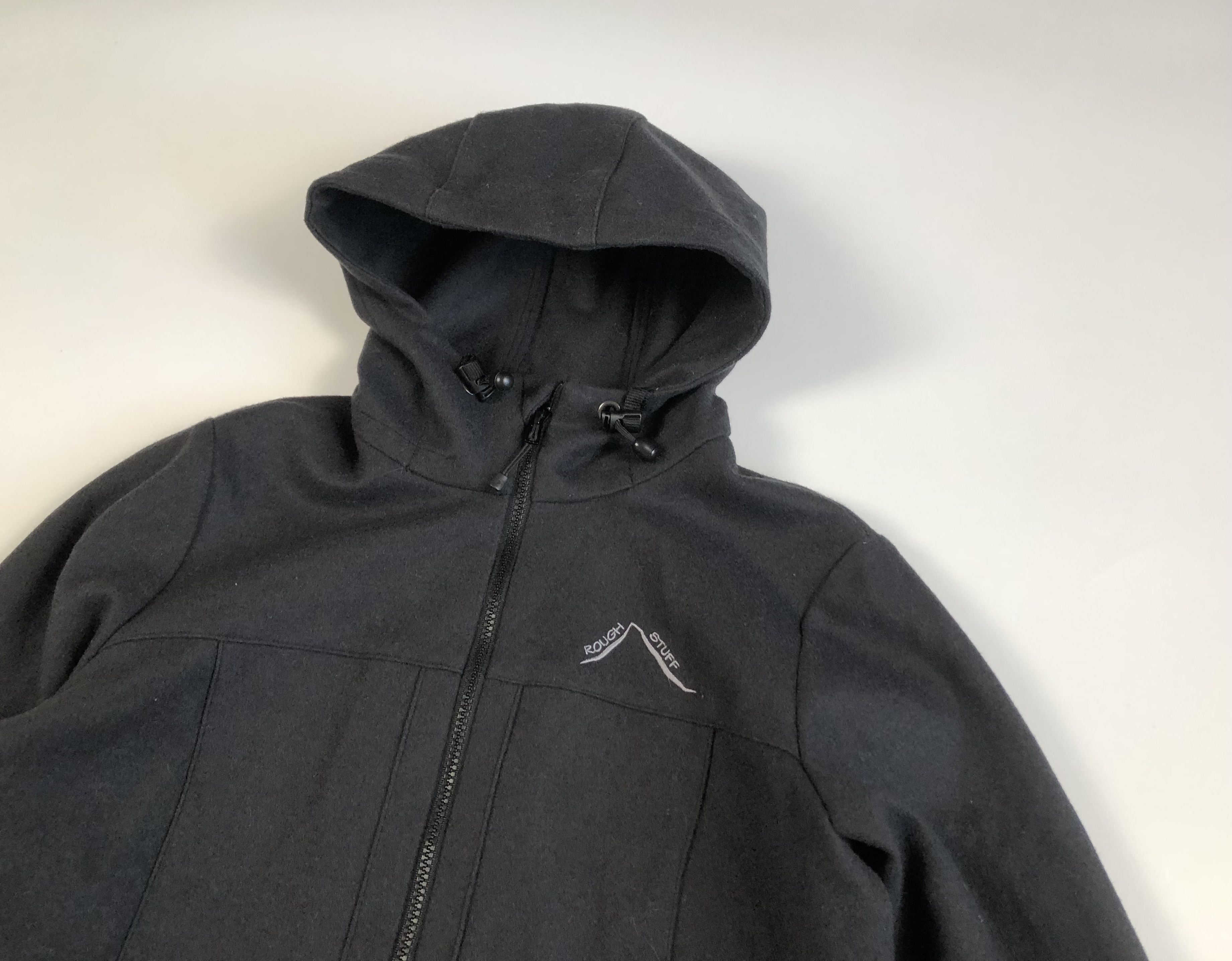 Other Rough Stuff Anthrazit Wool Coat Size L / US 10 / IT 46 - 1 Thumbnail