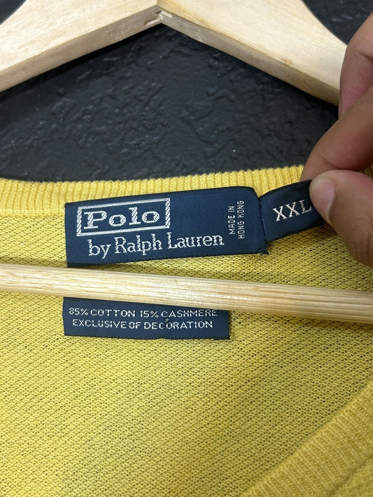 Polo Ralph Lauren Polo Ralph Lauren Cashmere Blend Sweater Size US XXL / EU 58 / 5 - 4 Thumbnail