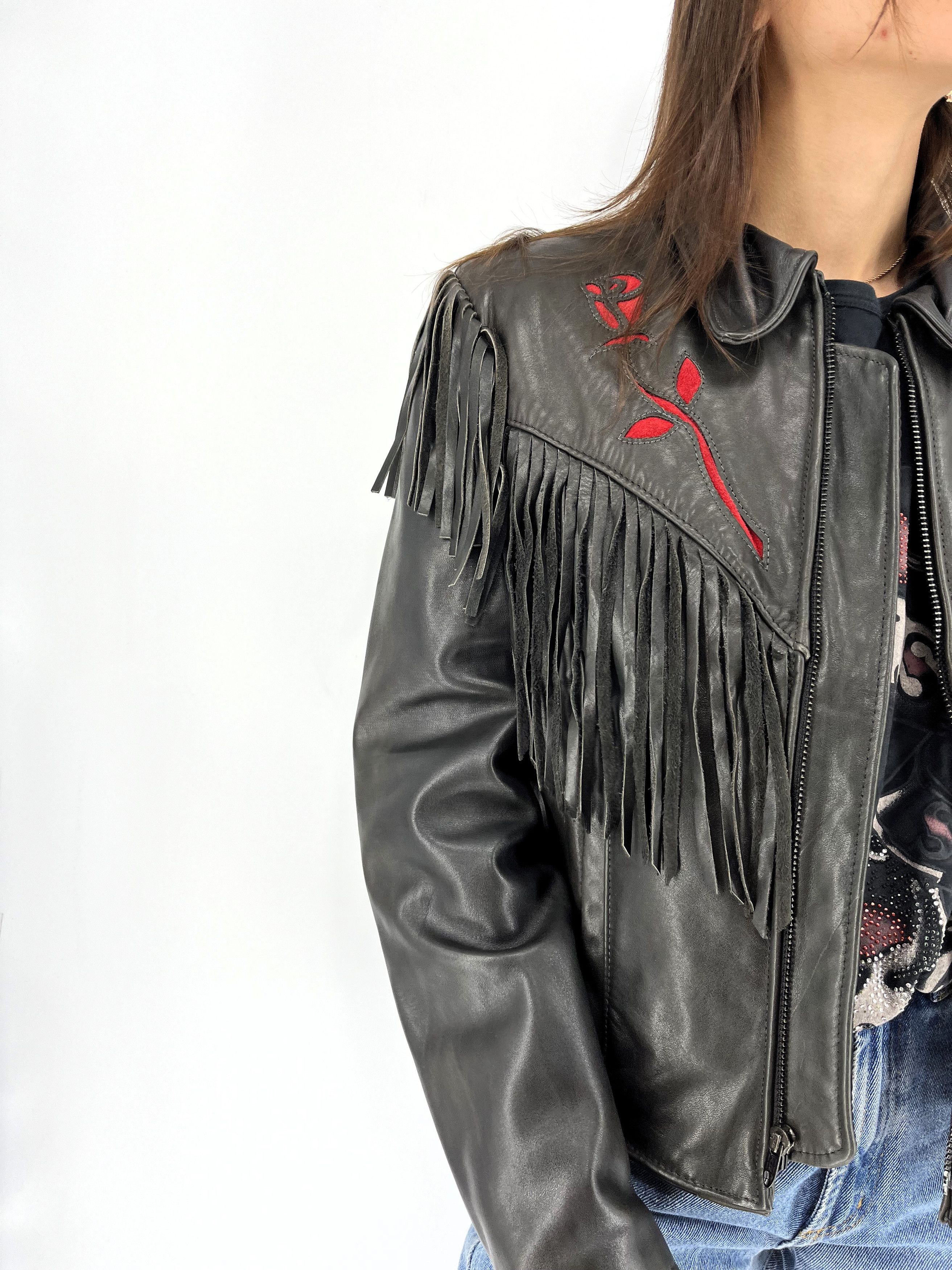 Vintage Vintage 90s Black Protech Leather Apparel Motortcycle Biker Size XL / US 12-14 / IT 48-50 - 3 Thumbnail