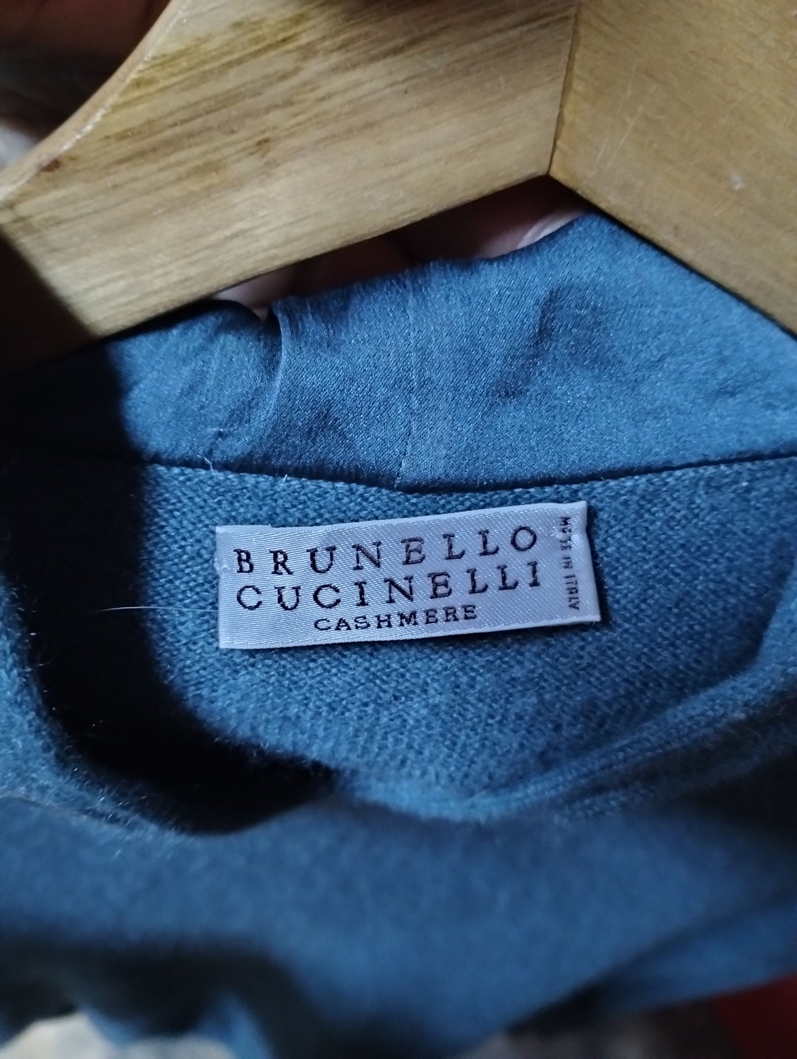 Brunello Cucinelli Brunello Cucinelli Cashmere Hoodie FullOver Size US L / EU 52-54 / 3 - 11 Thumbnail
