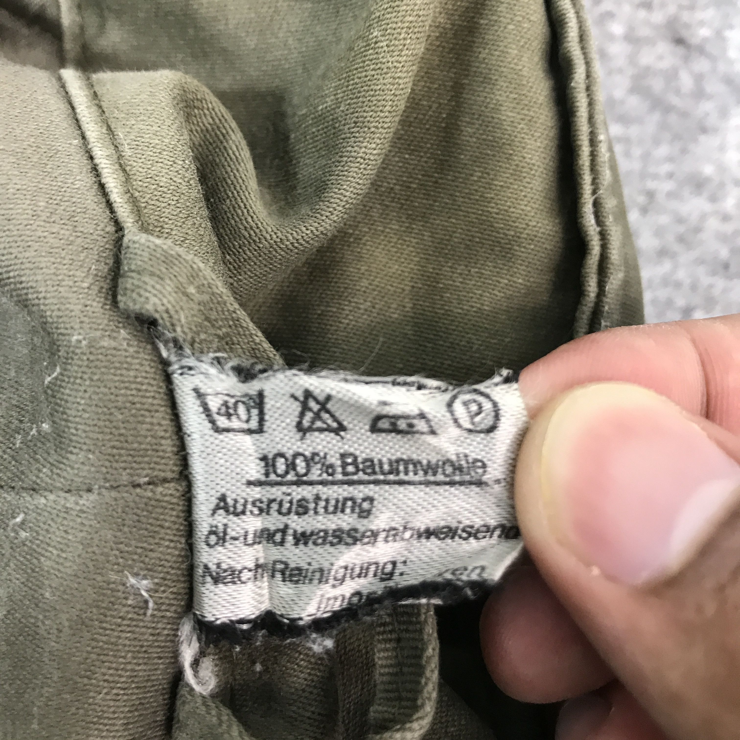 Vintage VINTAGE BUNDESHEER MILITARY DESIGN M65 JACKET Size US L / EU 52-54 / 3 - 16 Thumbnail