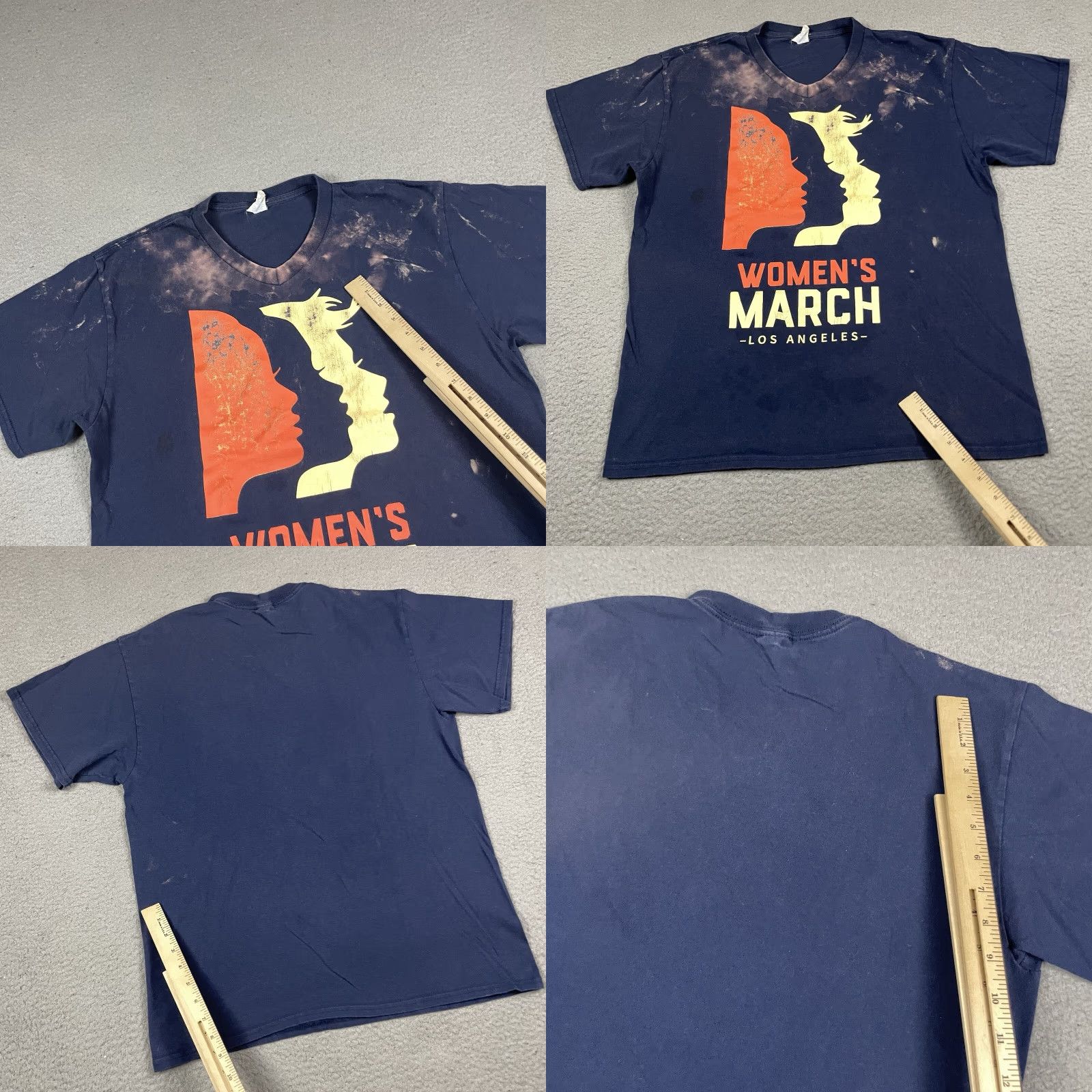 Port & Company Womens March T Shirt Adult L Blue Port & Company Shirt Short Sleeve Crew Neck Casual Size L / US 10 / IT 46 - 8 Thumbnail