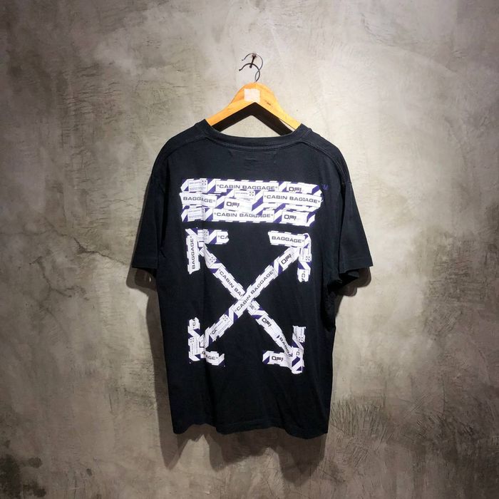 Off white t 2024 shirt cabin baggage