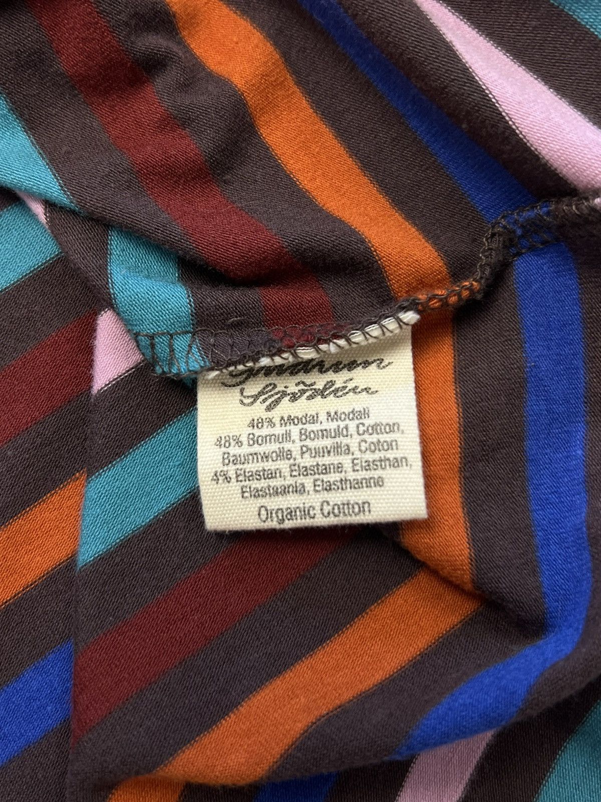 Gudrun Sjoden Gudrun Sjoden Oversized Organic Cotton Modal Multicolor Long Size L / US 10 / IT 46 - 3 Thumbnail