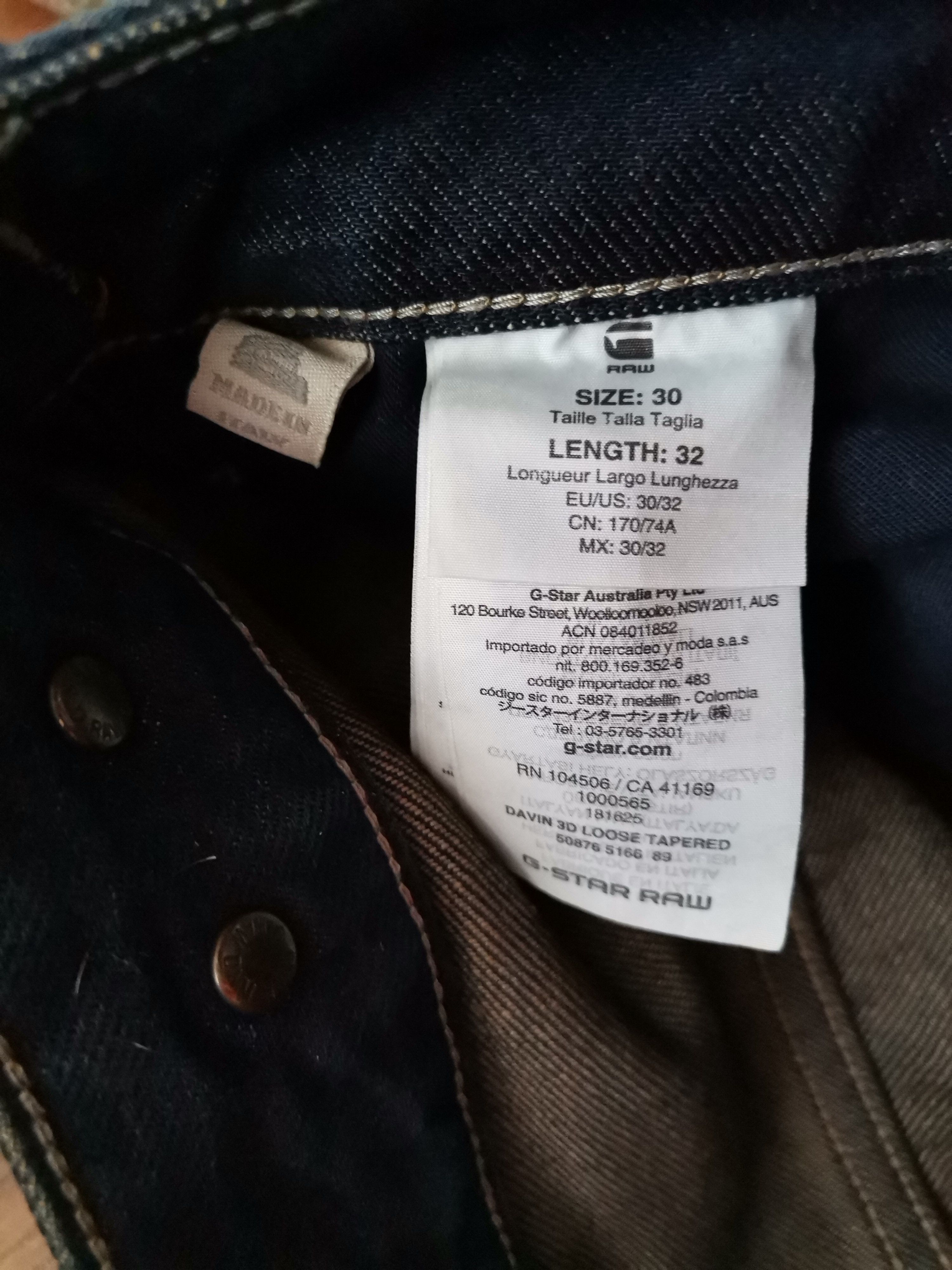 G-Star Vintage G-Star Raw Distressed Jeans Size US 30 / EU 46 - 3 Thumbnail