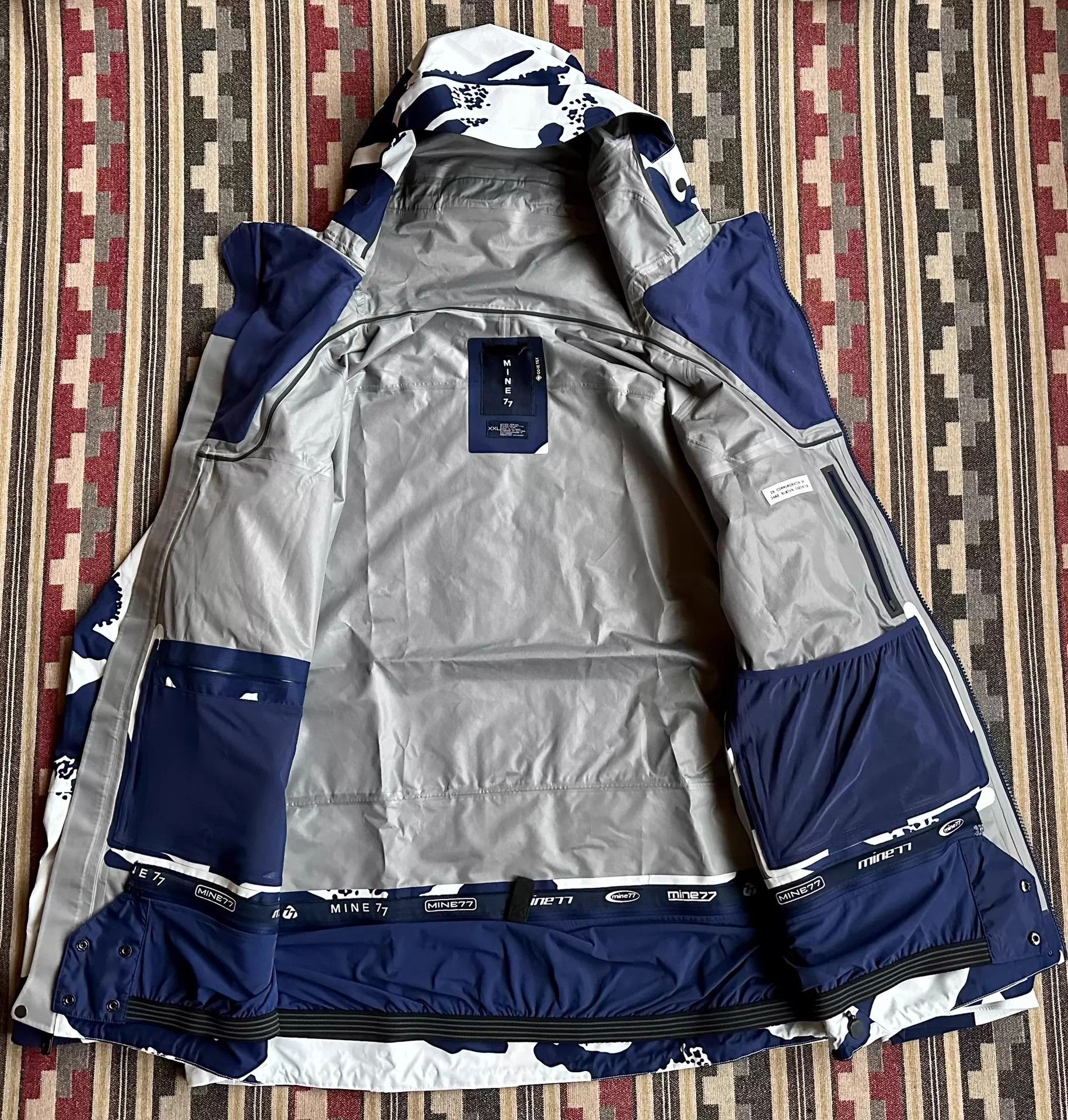 Burton Burton Mine77 3L Gore-Tex Cow Print Rare XXL Riding Jacket Size US XXL / EU 58 / 5 - 4 Thumbnail