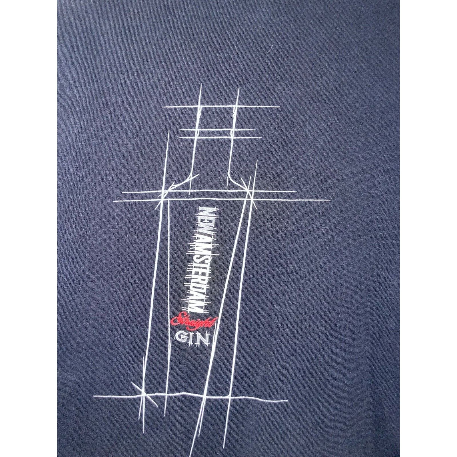 Anvil Vintage New Amsterdam Shirt Straight Gin Alcohol Promo M Size US M / EU 48-50 / 2 - 6 Thumbnail