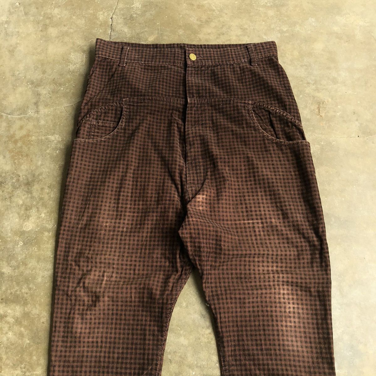 mercibeaucoup Mercibeaucoup by Issey Miyake Carrot Corduroy Pants Designer Size US 31 - 9 Thumbnail