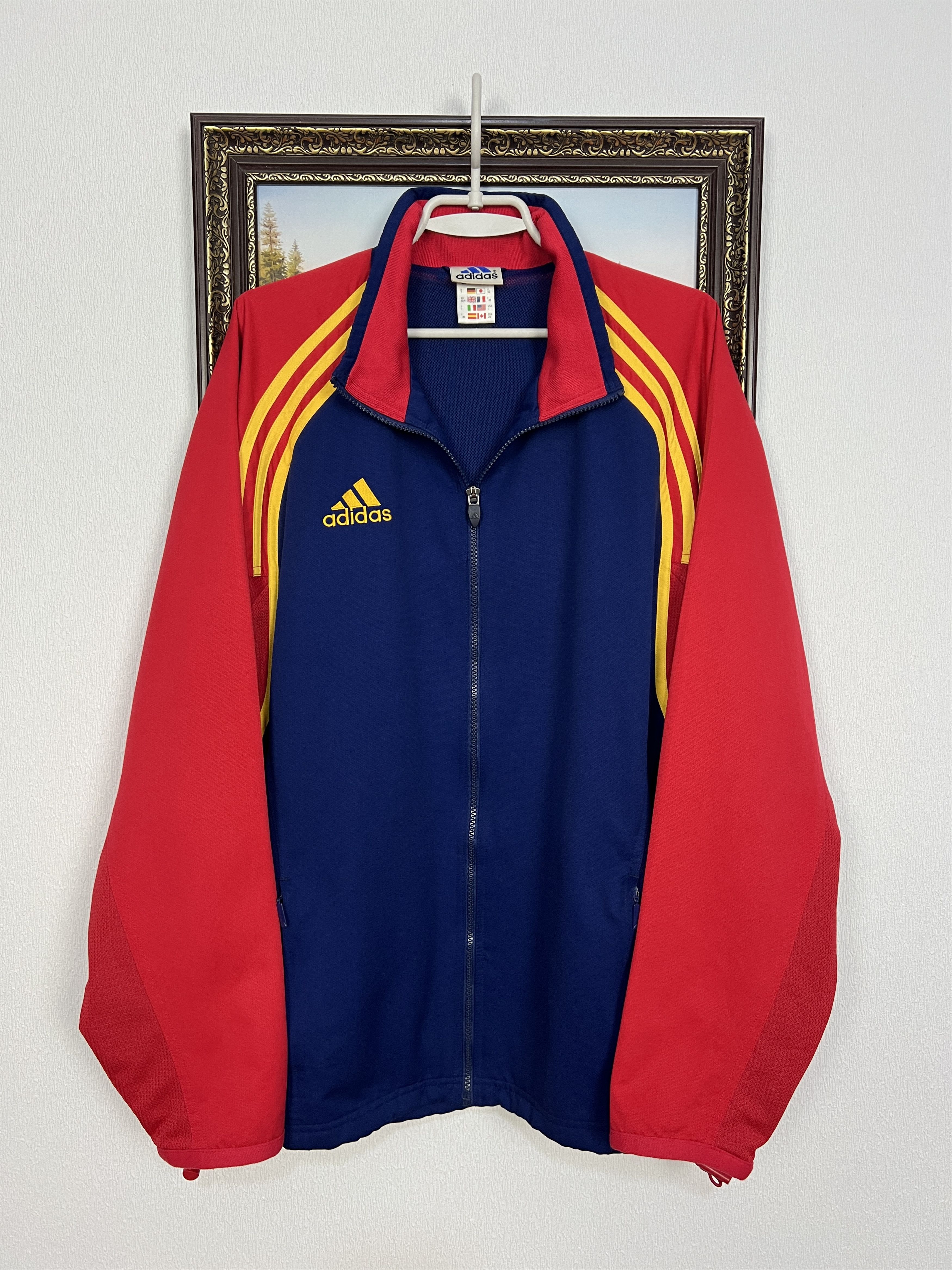 Vintage Romania Football Jacket Soccer National Track Top