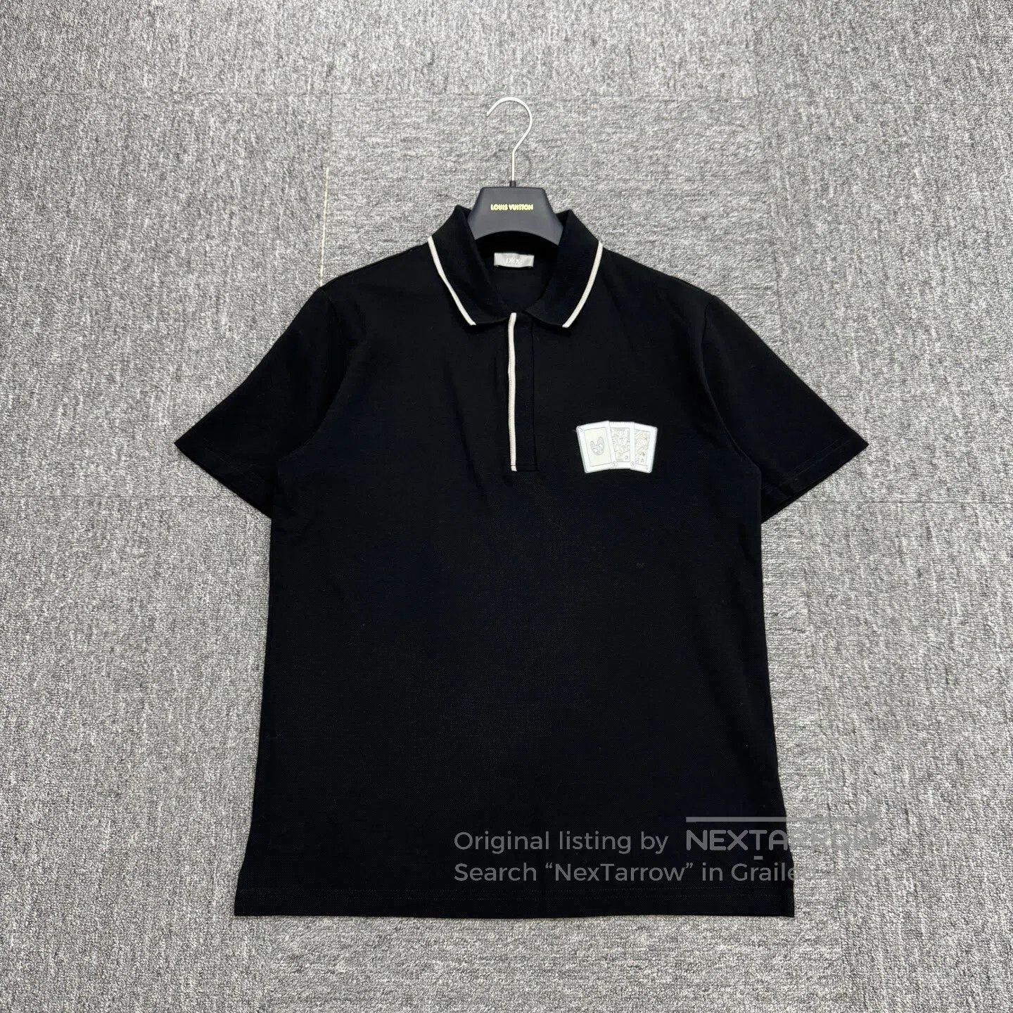Dior Dior Embroidered playing card polo shirt| Size US XS / EU 42 / 0 - 1 Thumbnail