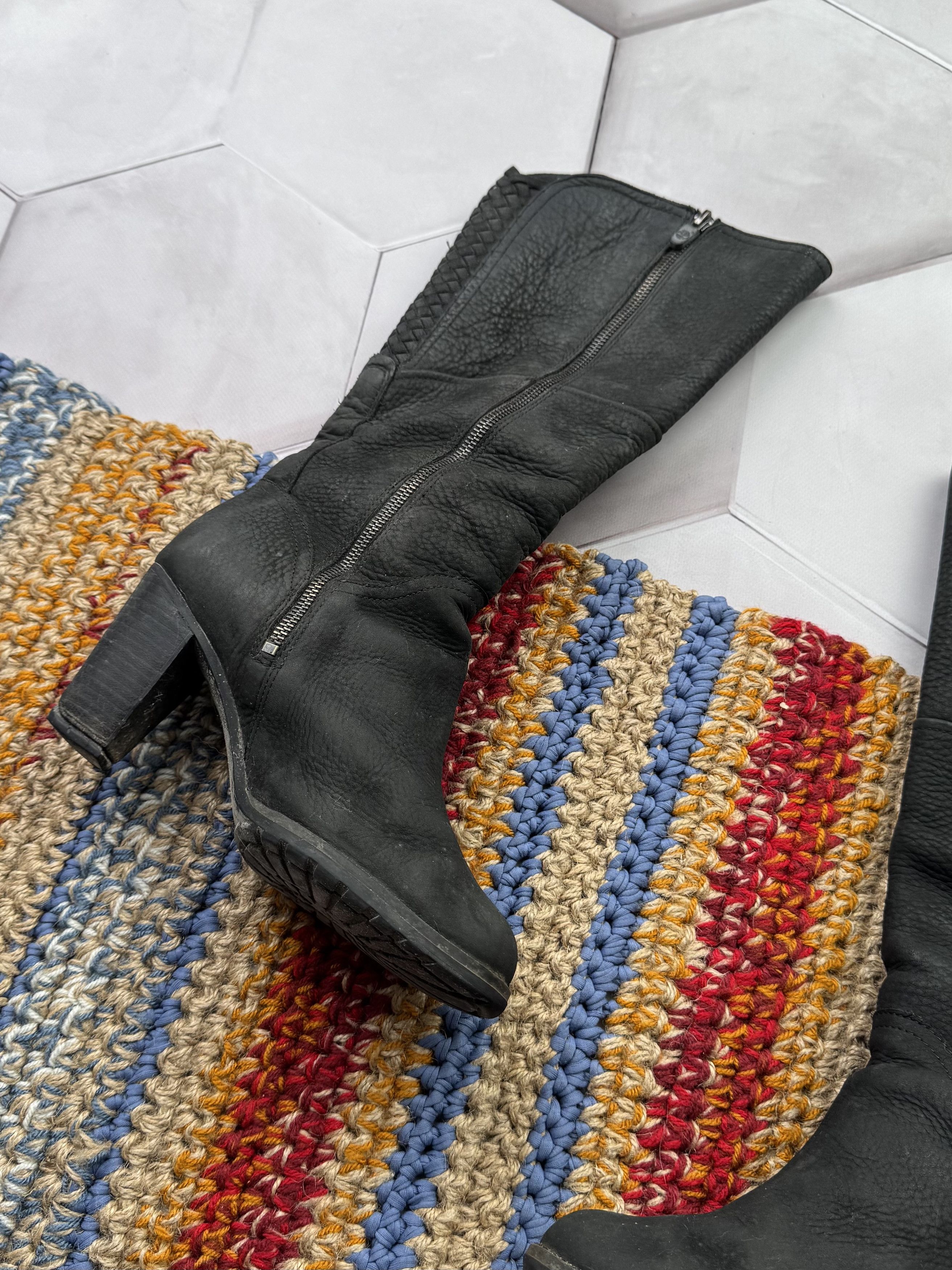 Japanese Brand Vintage Leather Boots Size US 8 / IT 38 - 5 Thumbnail