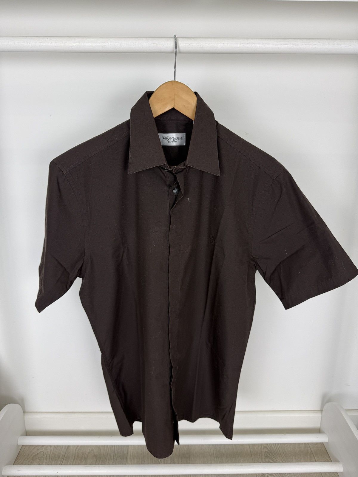 Yves Saint Laurent YvesSaintLaurent short Sleeve shirt Size US M / EU 48-50 / 2 - 2 Thumbnail