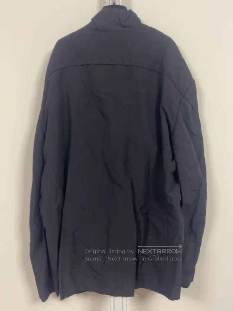 Balenciaga Balenciaga Embroidered Logo Shoulder Pad Zipper Jacket Size US S / EU 44-46 / 1 - 5 Thumbnail
