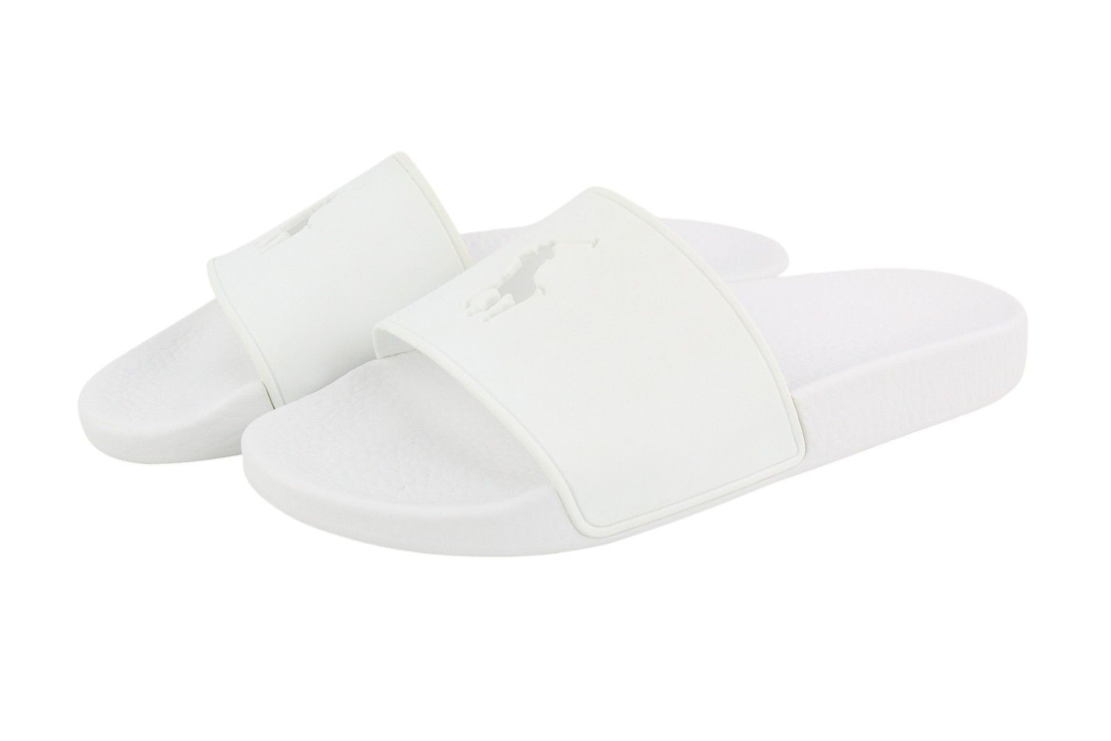 Polo Ralph Lauren SLD W C/O PP-SN-SLI EU43 White Flip Flops Shoes 84659 Size US 12 / IT 42 - 2 Thumbnail