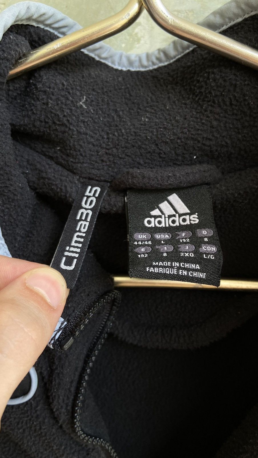 Adidas × Vintage Vintage Adidas Newcastle United Fleece Sweater Size US L / EU 52-54 / 3 - 12 Thumbnail
