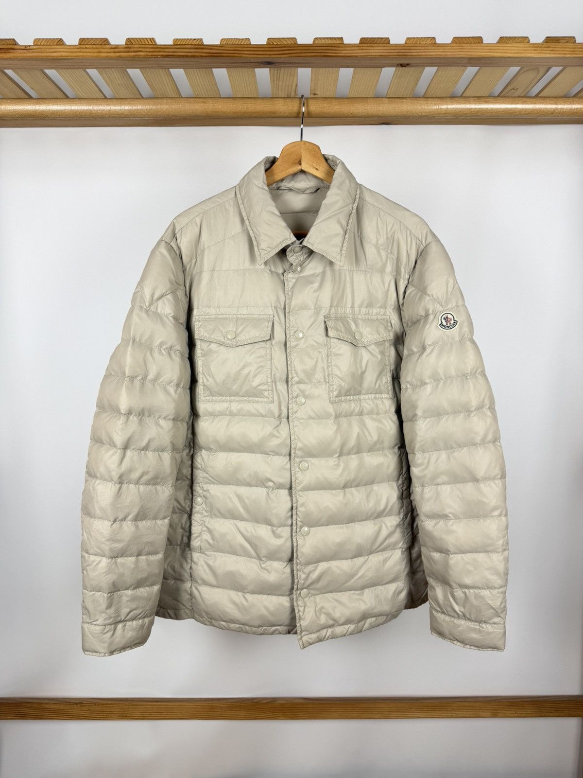 Moncler Moncler Gregoire Giubbotto Light Down Jacket Men's Size 6 Size US L / EU 52-54 / 3 - 1 Thumbnail