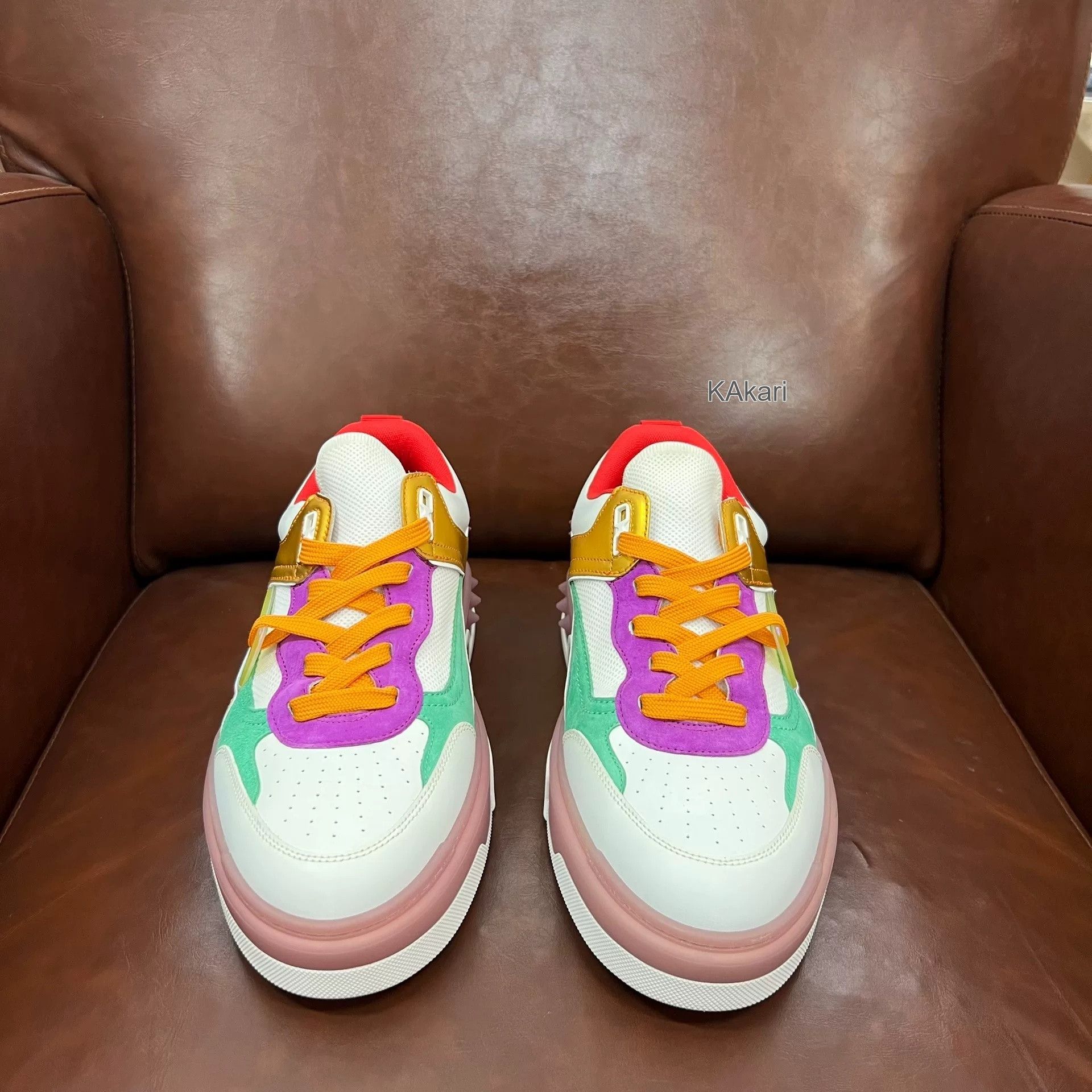 Christian Louboutin Christian Louboutin 2024 Purple Sneakers Size US 9.5 / EU 42-43 - 2 Thumbnail