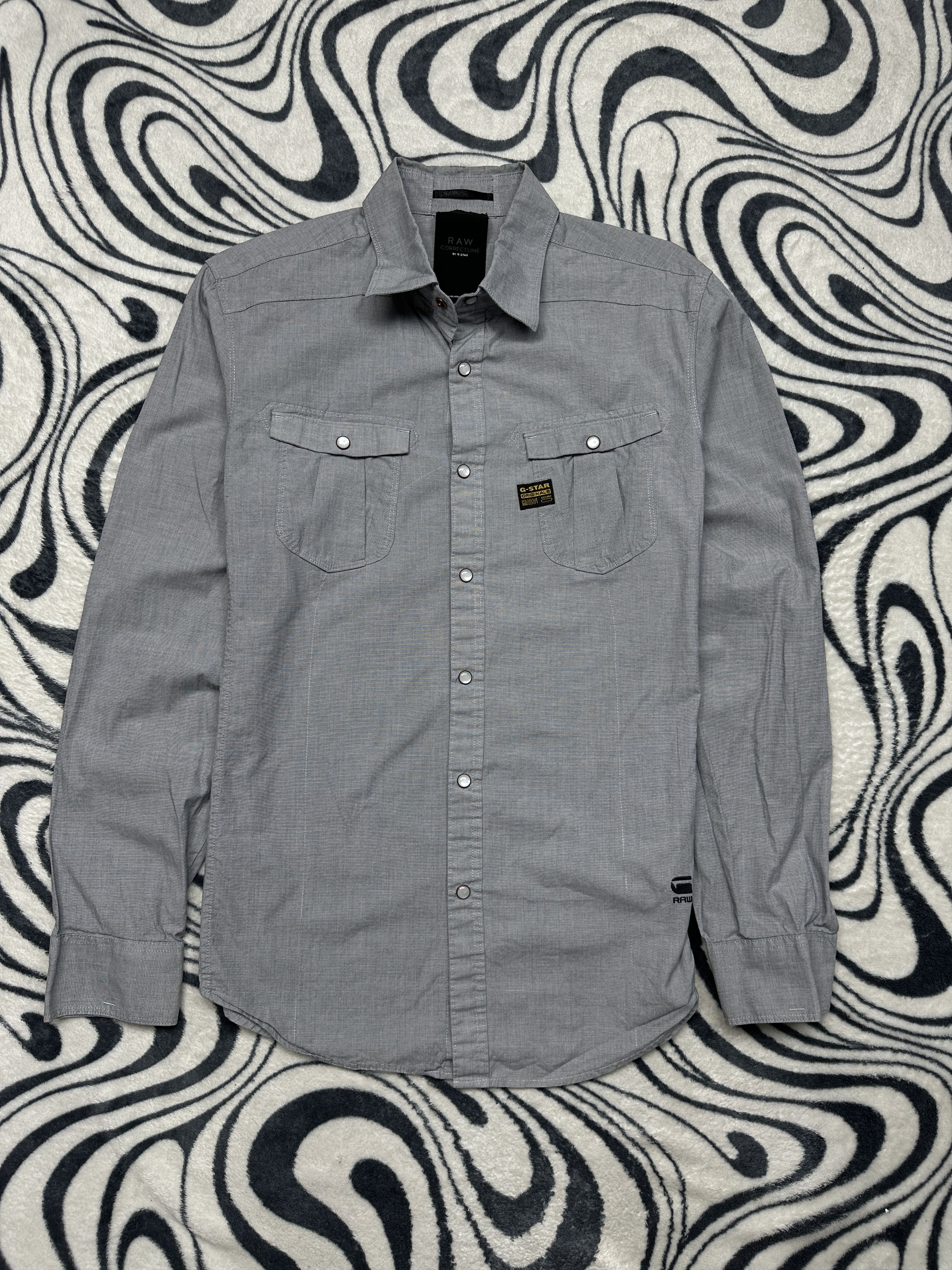 G-Star G Star Raw Mens Western Long Sleeve Shirt Size US L / EU 52-54 / 3 - 1 Thumbnail