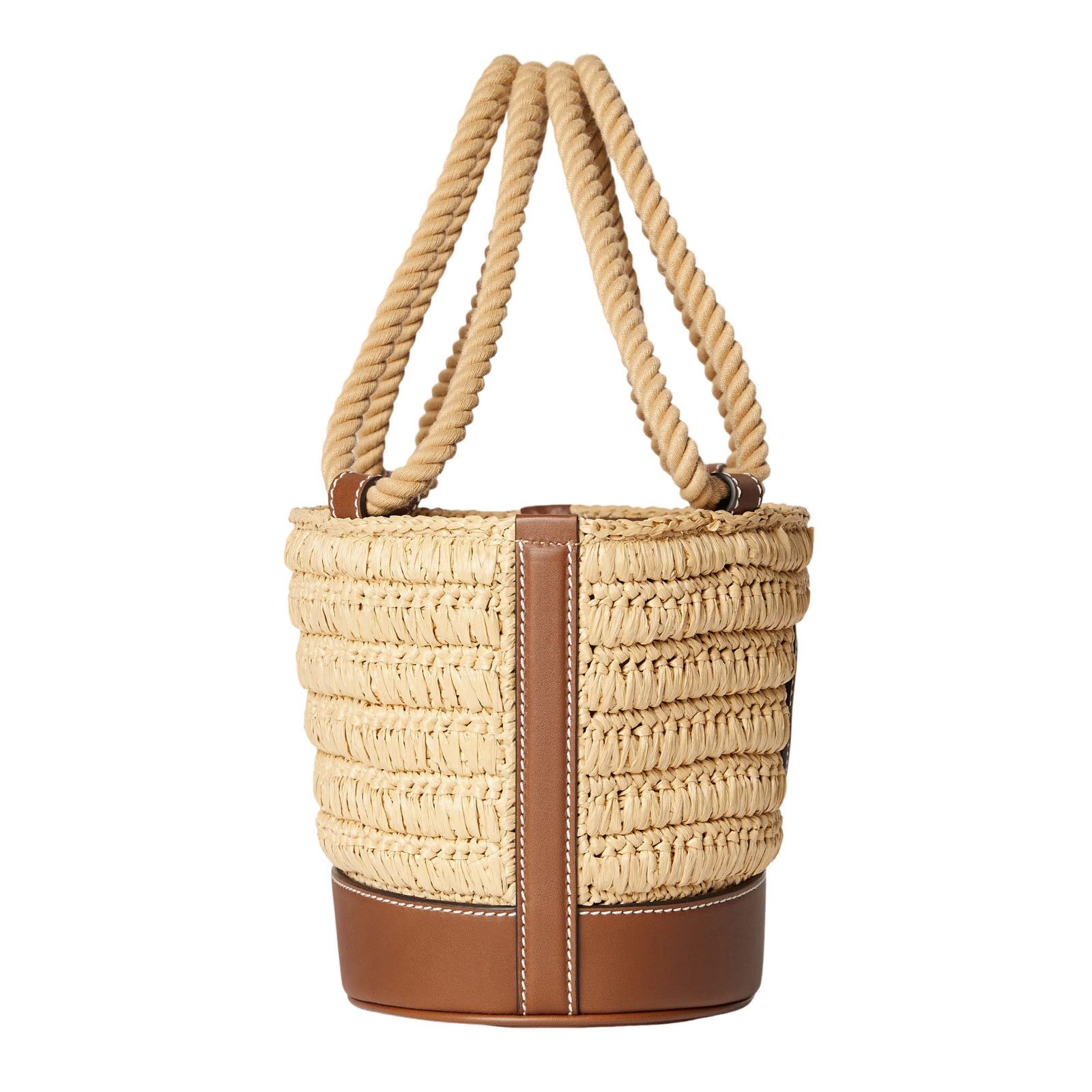 Gucci GUCCI Mini Woven Raffia Bucket Bag New & Authentic Size ONE SIZE - 3 Thumbnail
