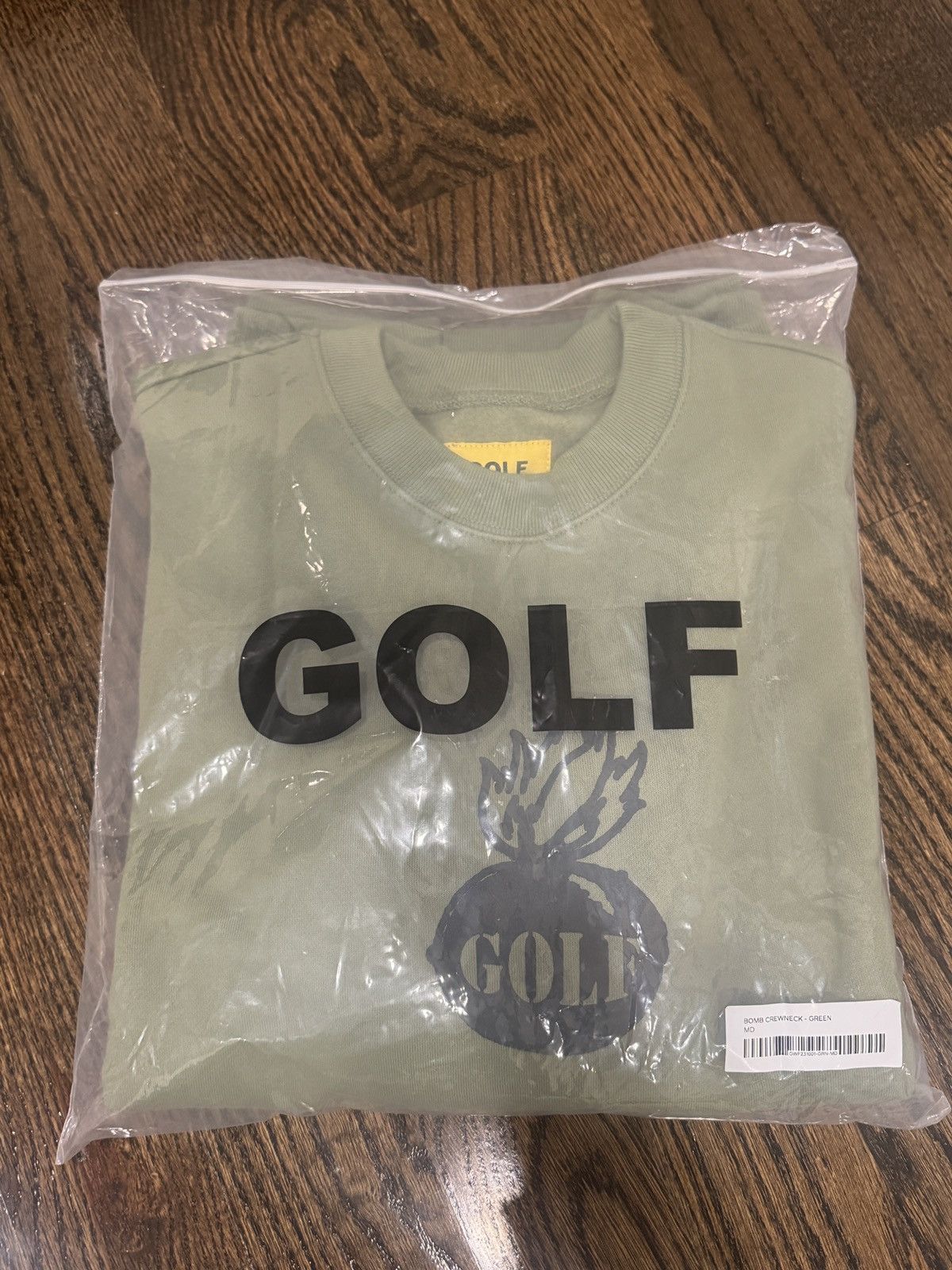Golf Wang Golf Wang Medium Dark Green Bomb Logo Crewneck Size US M / EU 48-50 / 2 - 4 Thumbnail
