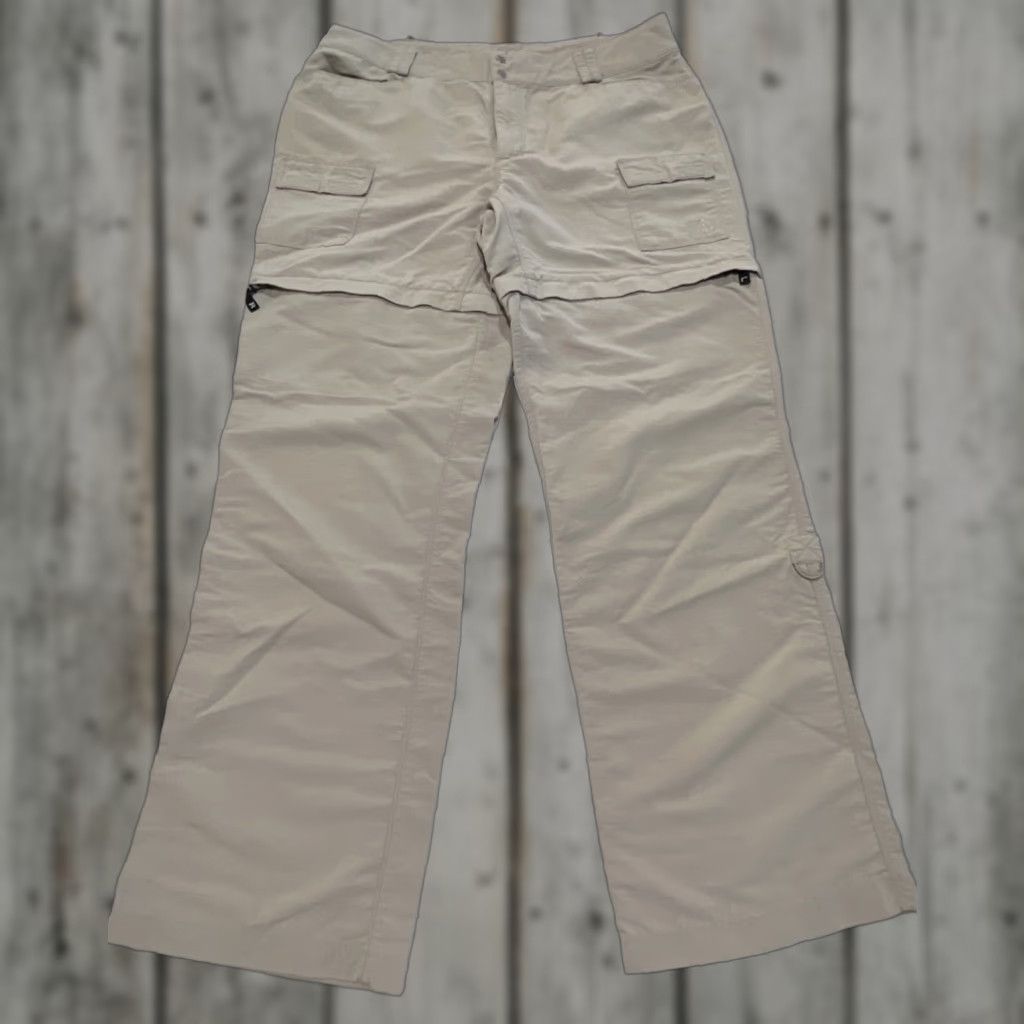 The North Face THE NORTH FACE Lightweight Convertible Pants Women's Size 14 Beige Cargo Zip Off Outdoor Size 36" / US 14 / IT 50 - 1 Thumbnail