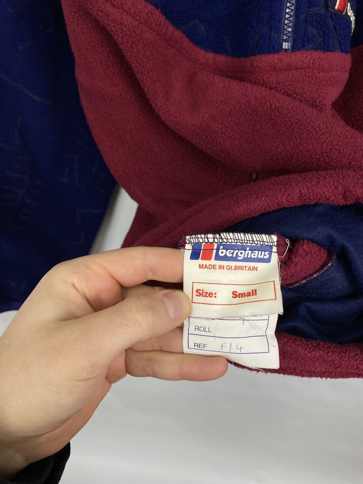 Berghaus 🇨🇭Vintage 90s Berghaus Polartec Fleece Zip Hoodie Rare Retro Size US M / EU 48-50 / 2 - 7 Thumbnail